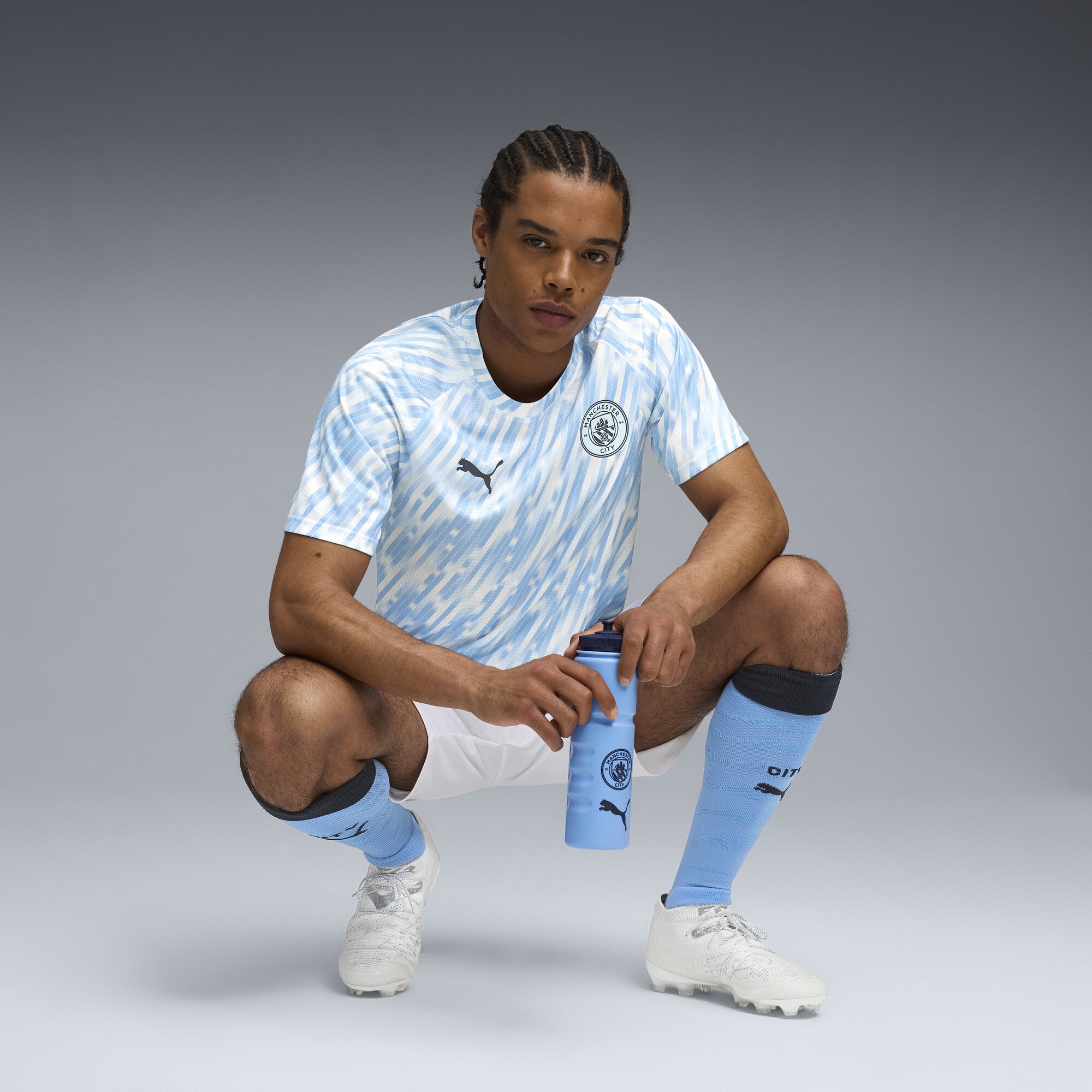 Manchester City 2025-26 Prematch Jersey