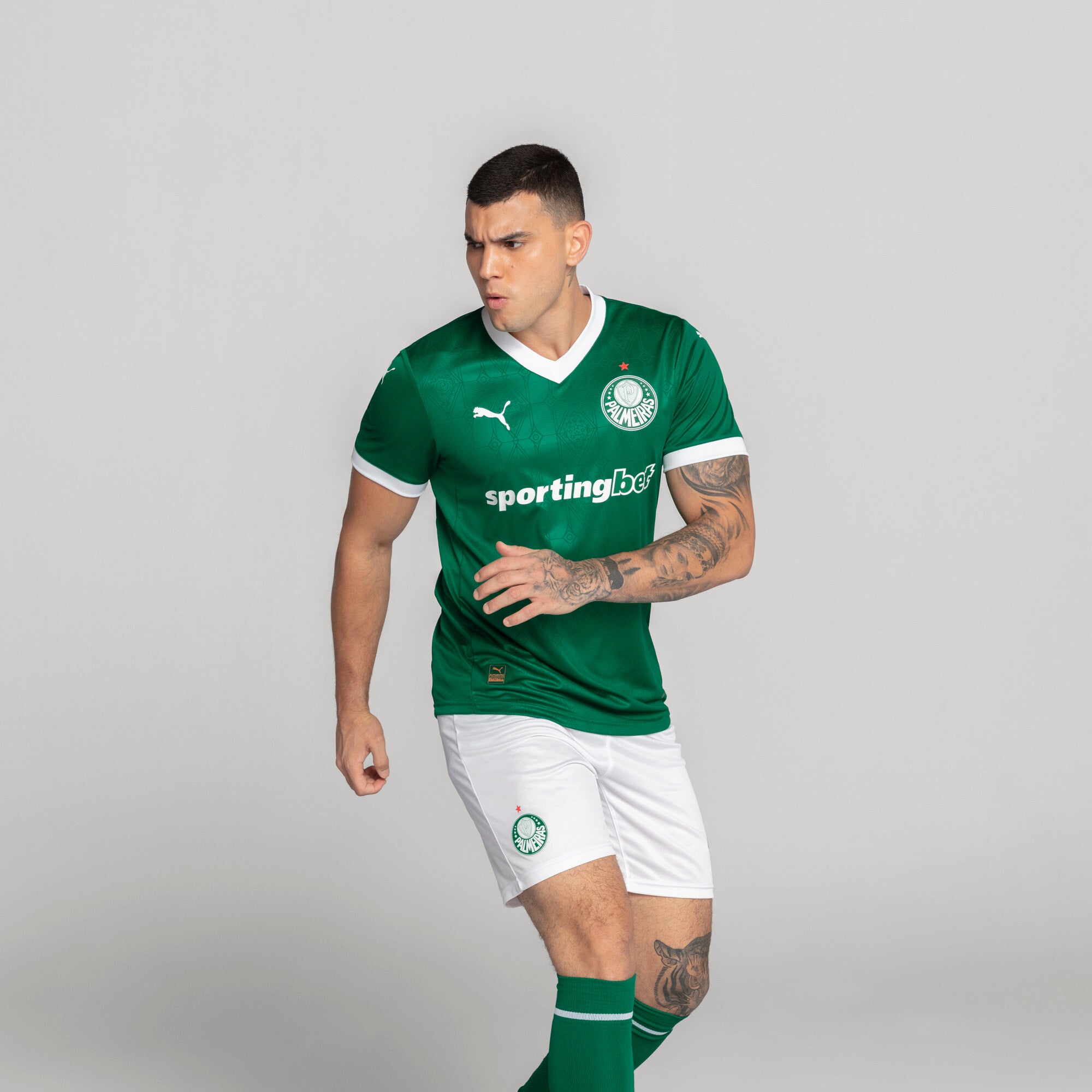 Palmeiras 2025-26 Home Jogador Jersey