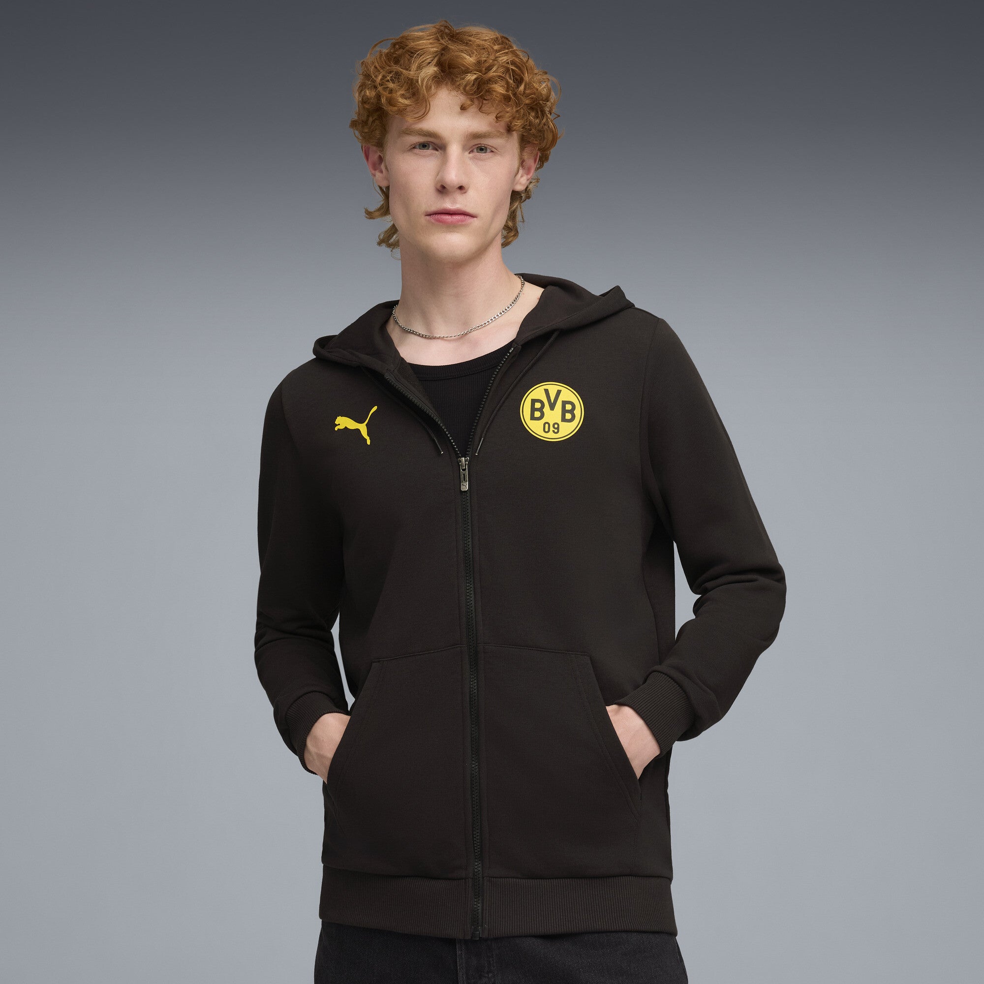 Borussia Dortmund 2025-26 FTBLCULTURE FZ Hoodie
