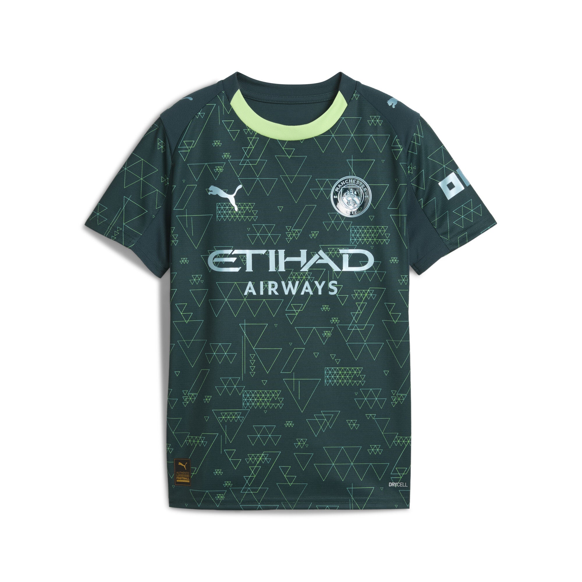 Manchester City 2025-26 Youth 4th Jersey