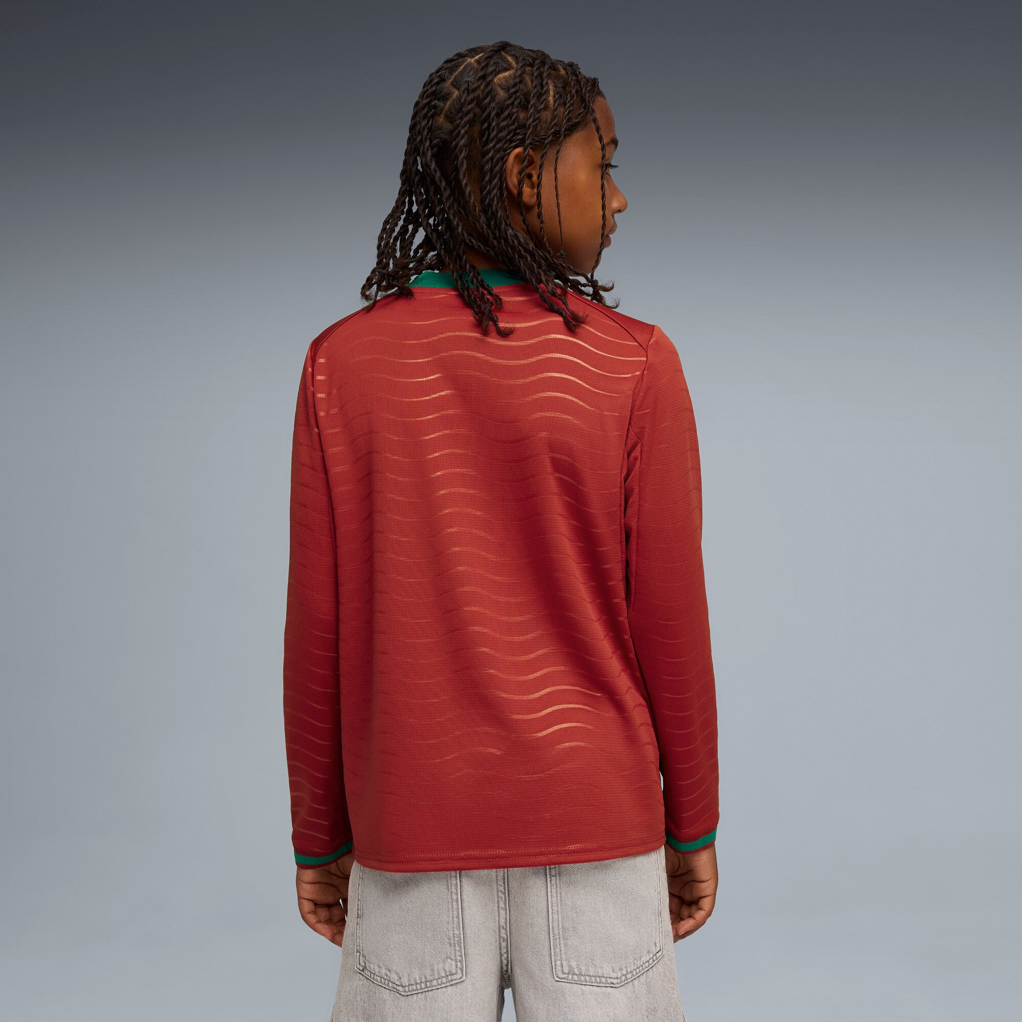 Portugal 2026 Youth LS Home Jersey