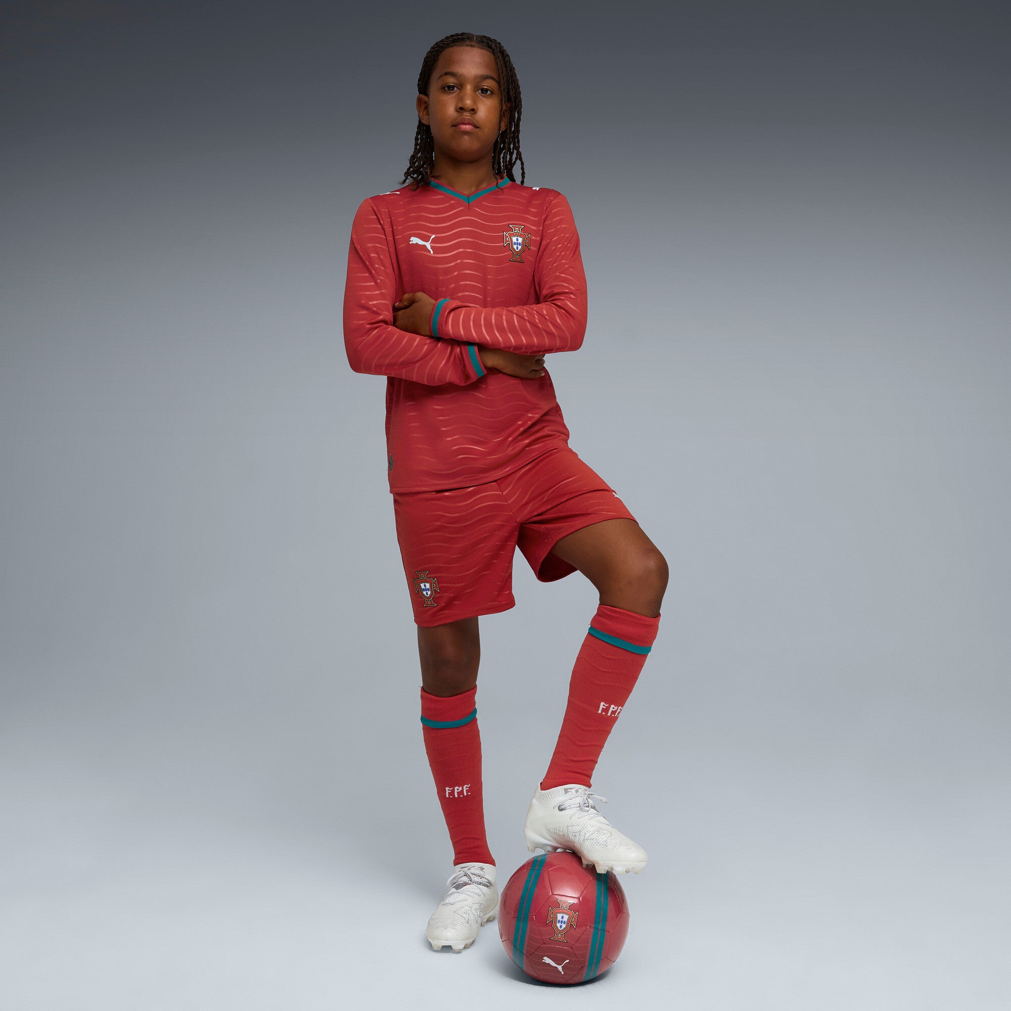 Portugal 2026 Youth Home Shorts