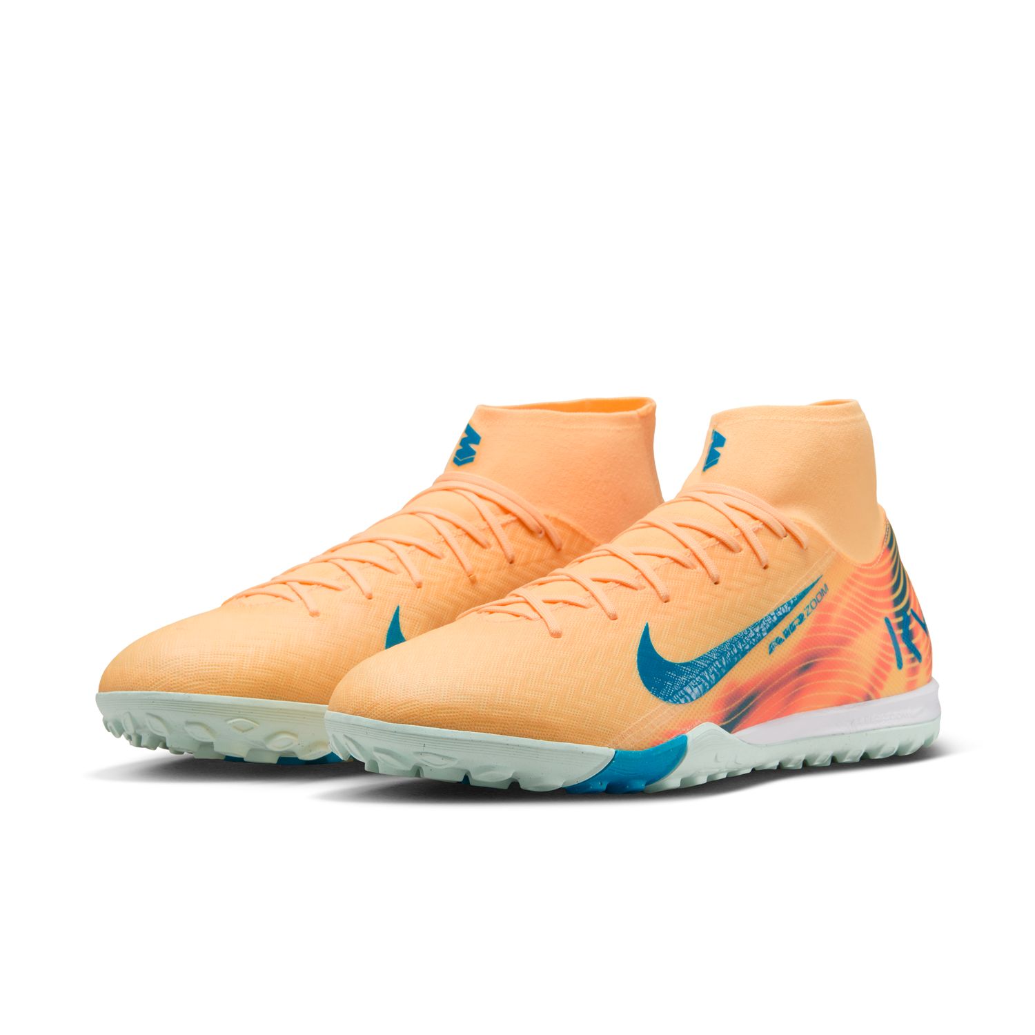 Mercurial Superfly 10 Academy "Kylian Mbappé" Turf High-Top Soccer Shoes