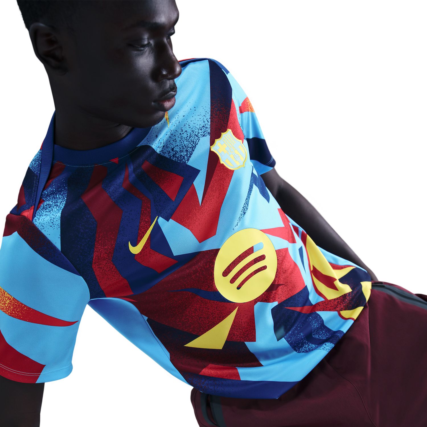 Barcelona 2025-26 Academy Pro Prematch Jersey