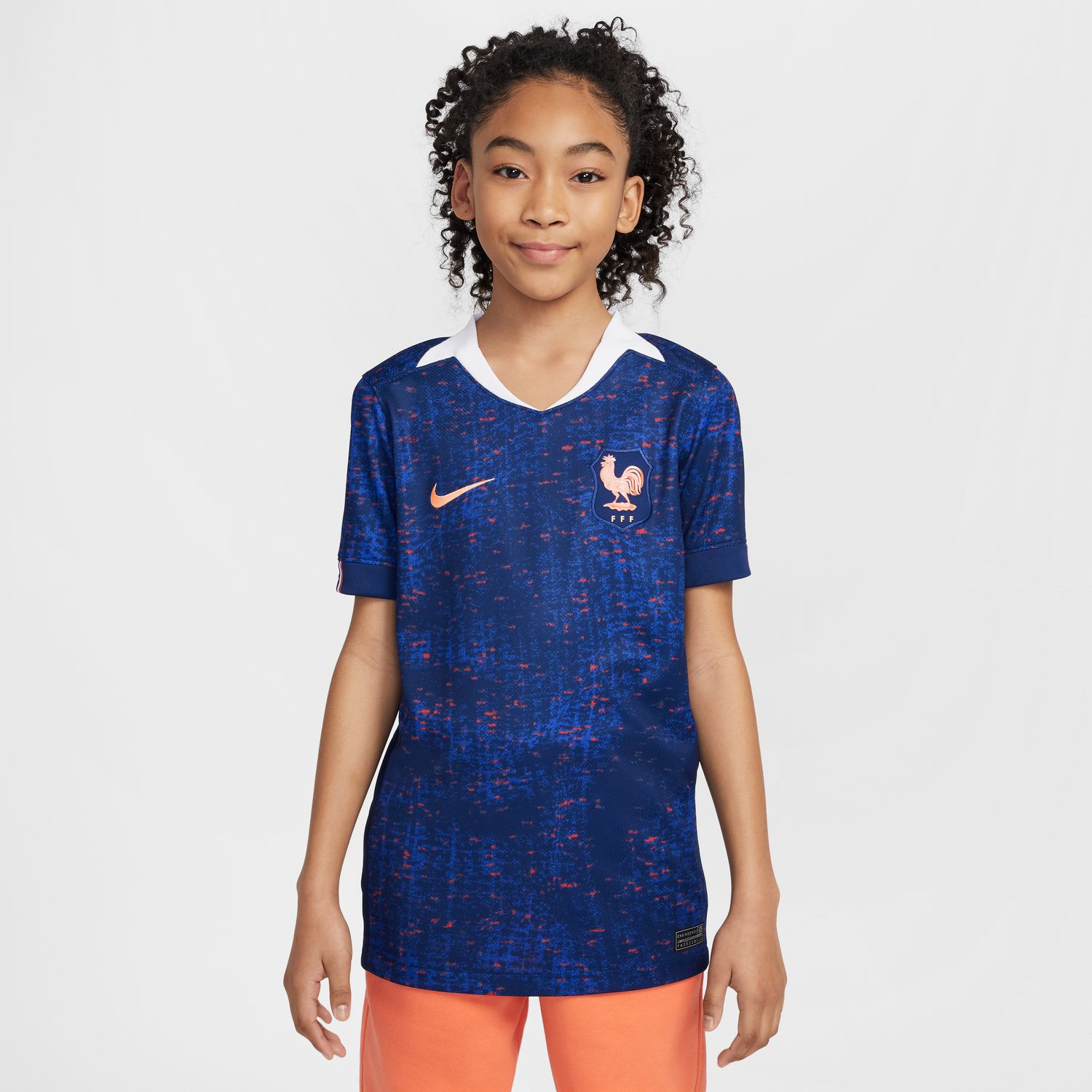 France 2025 WNT Youth Home Jersey