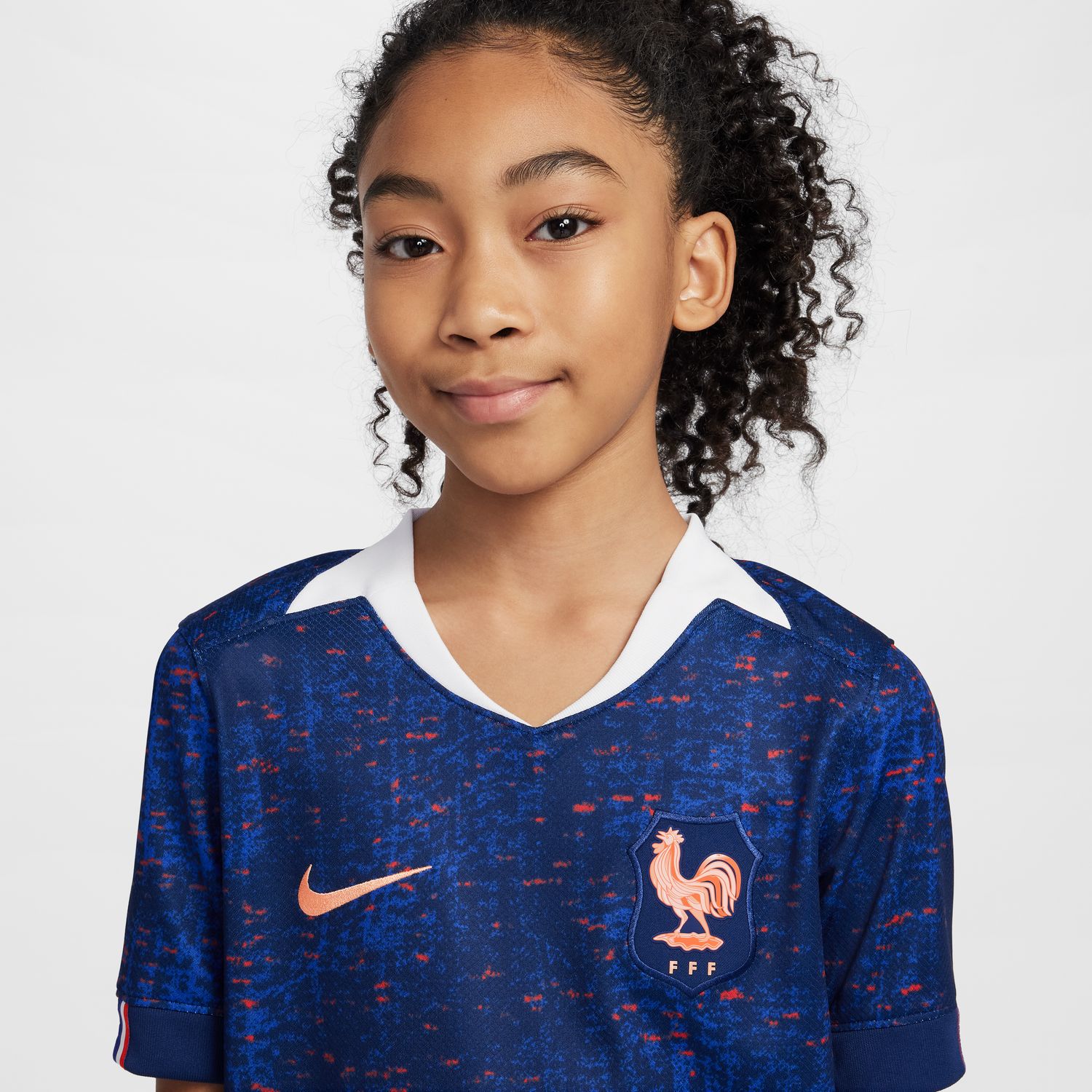France 2025 WNT Youth Home Jersey
