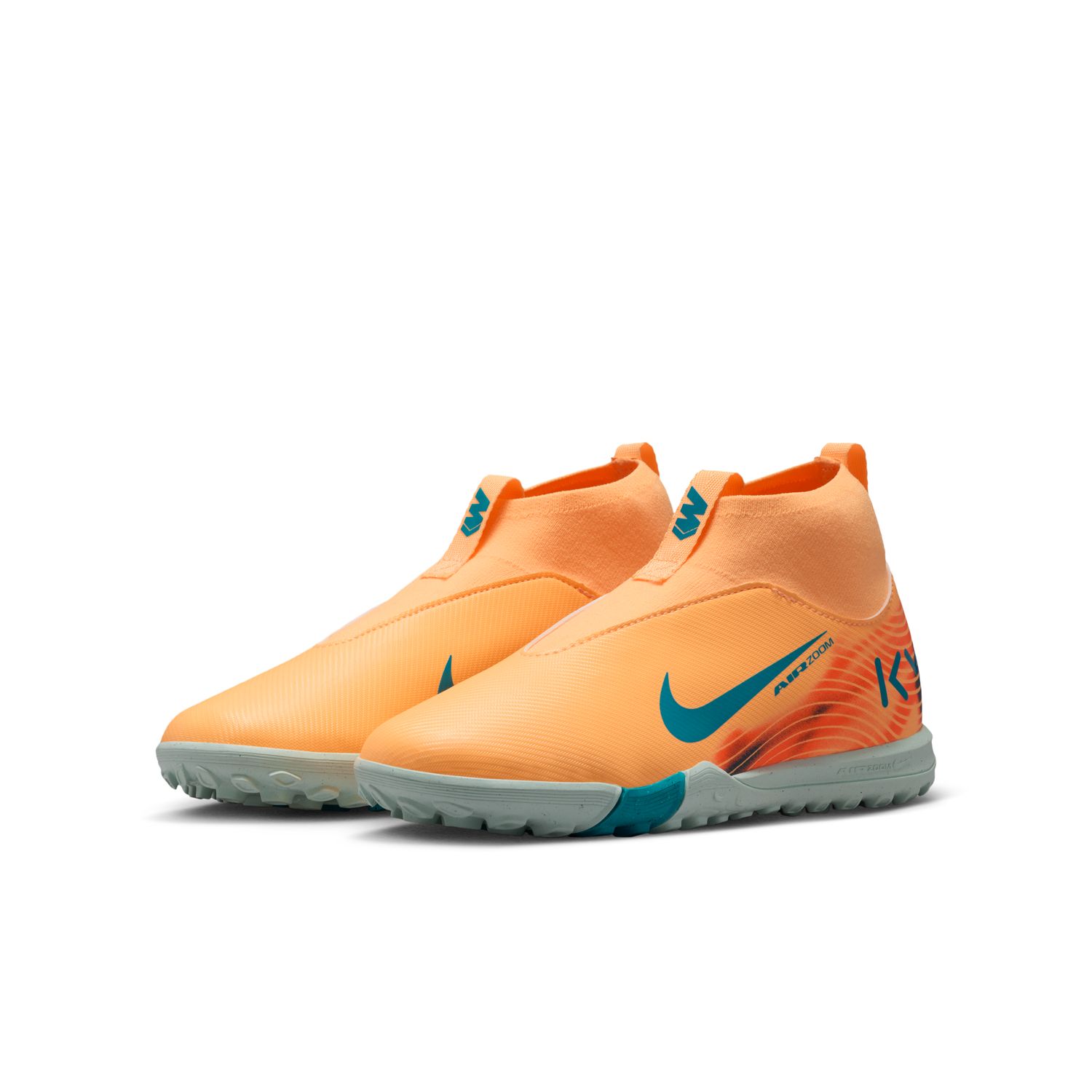 Jr. Mercurial Superfly 10 Academy "Kylian Mbappé" Big Kids' Turf High-Top Soccer Shoes