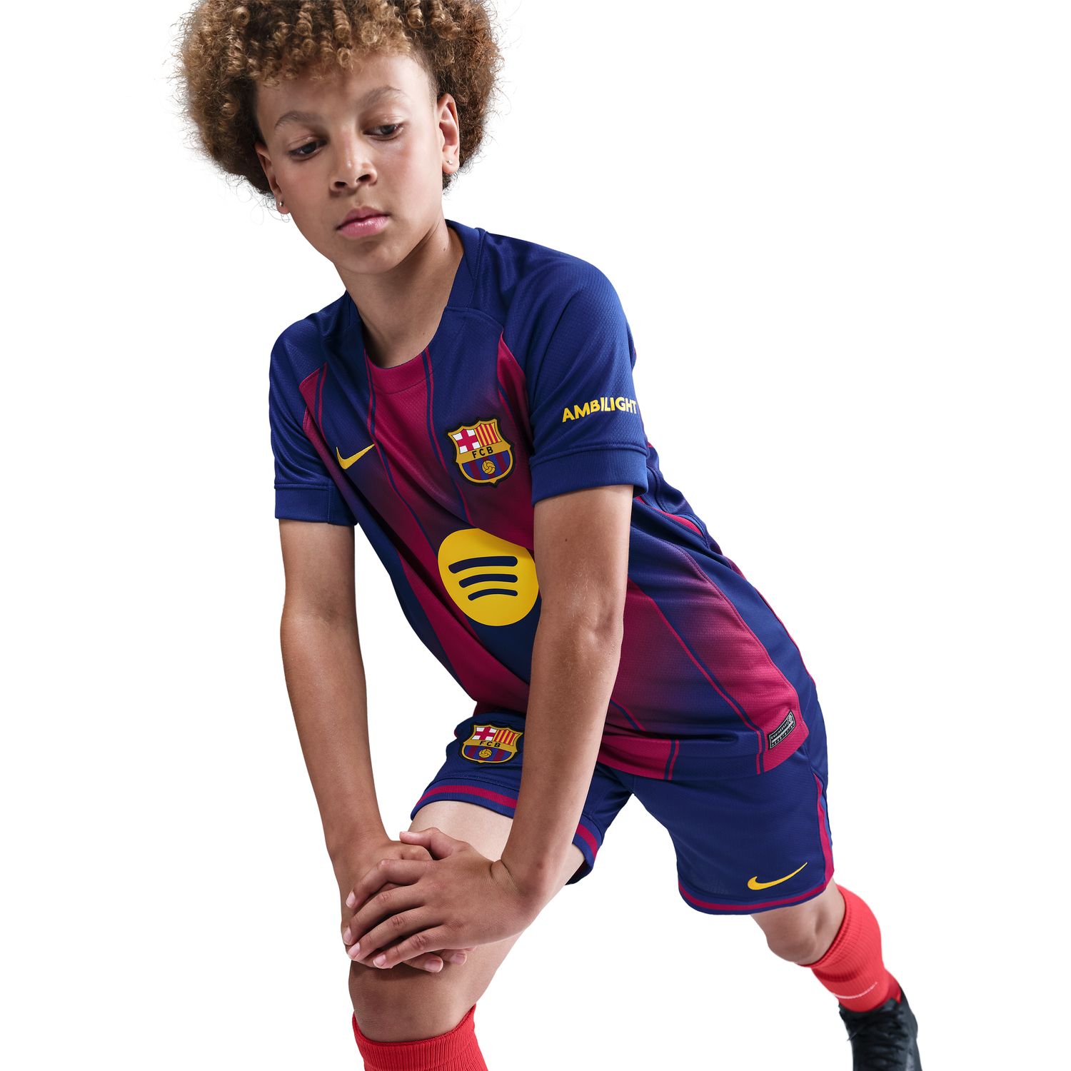 Barcelona 2025-26 Youth Home Jersey