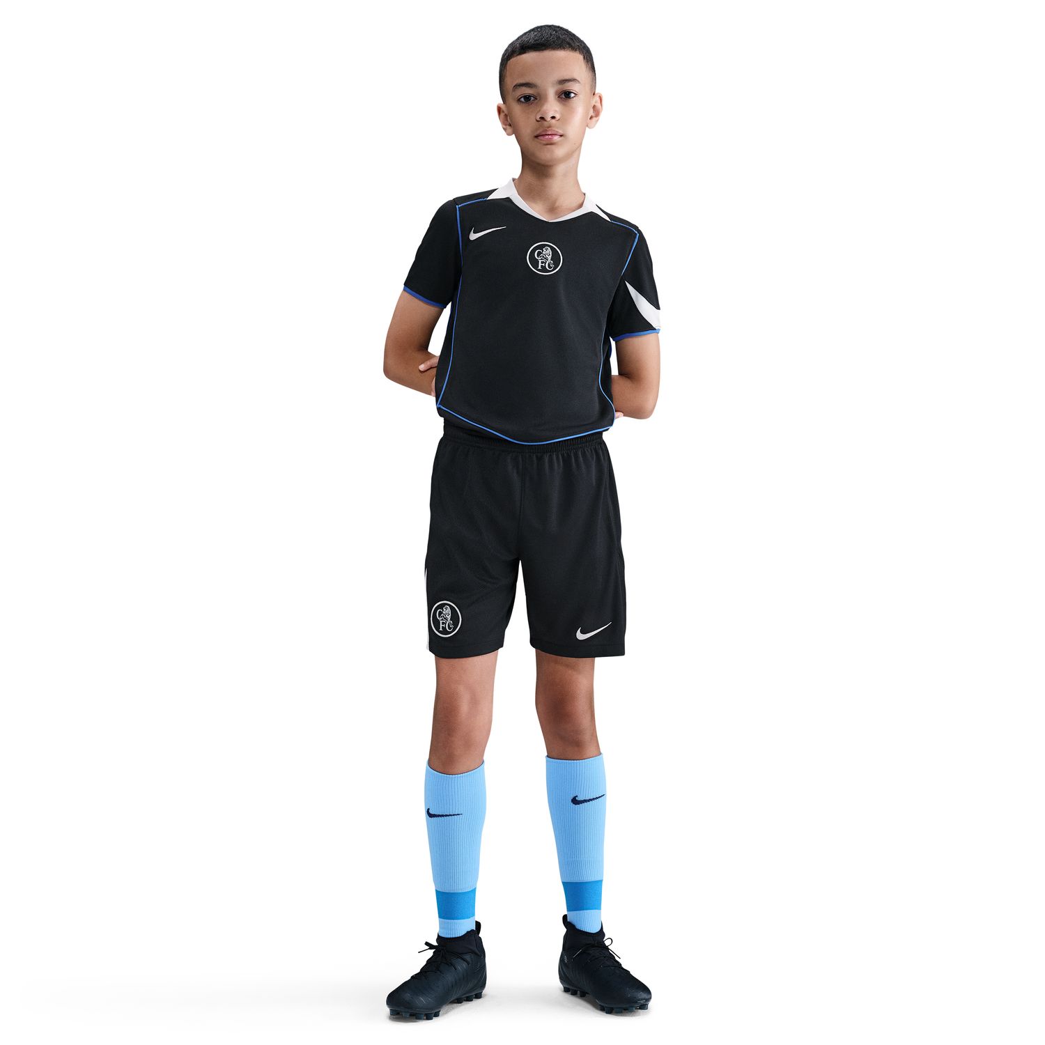 Chelsea 2025-26 Youth 3rd Shorts