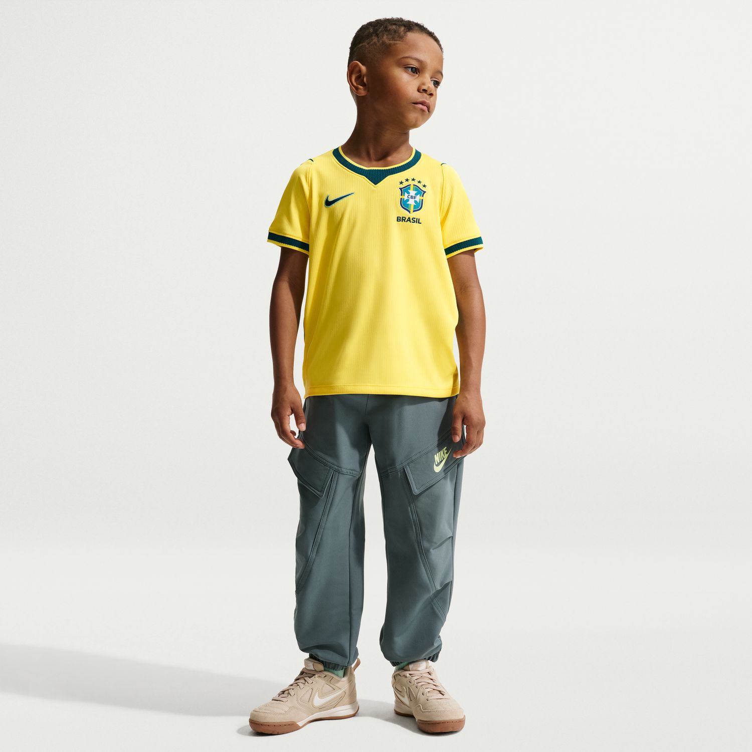 Brazil 2026 Toddler Home Jersey