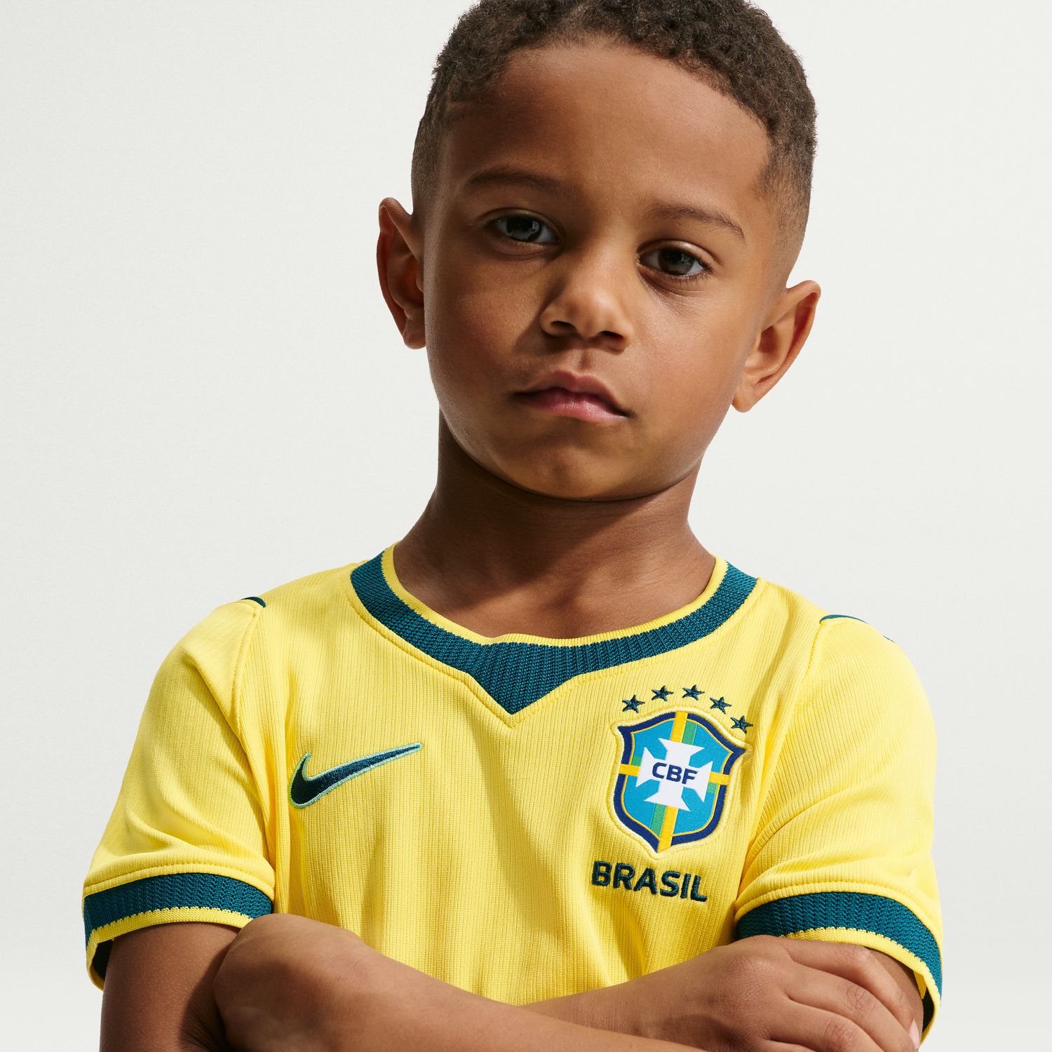 Brazil 2026 Toddler Home Jersey