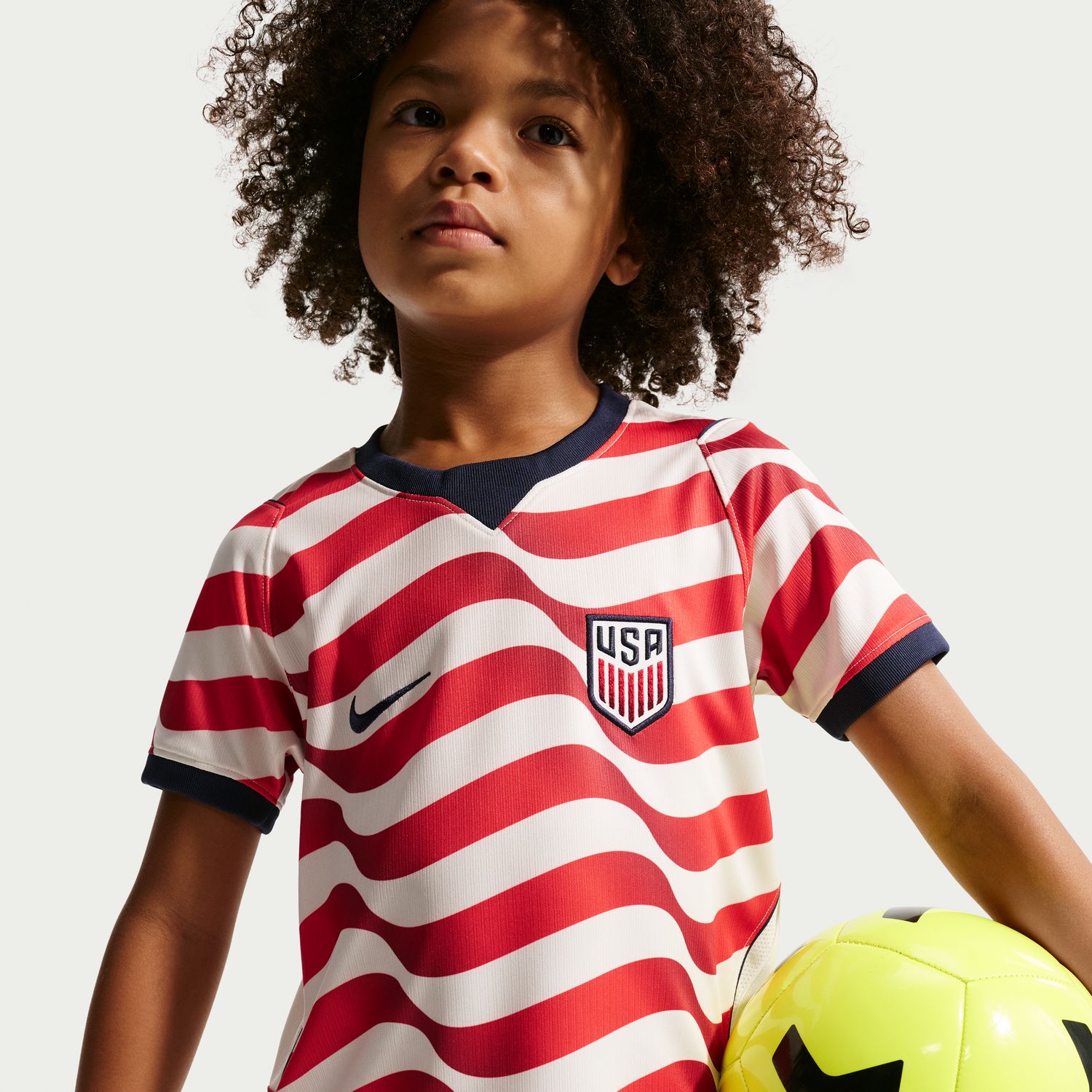 USMNT 2026 Stadium Home Little Kids' Nike Soccer Replica 3-Piece Kit