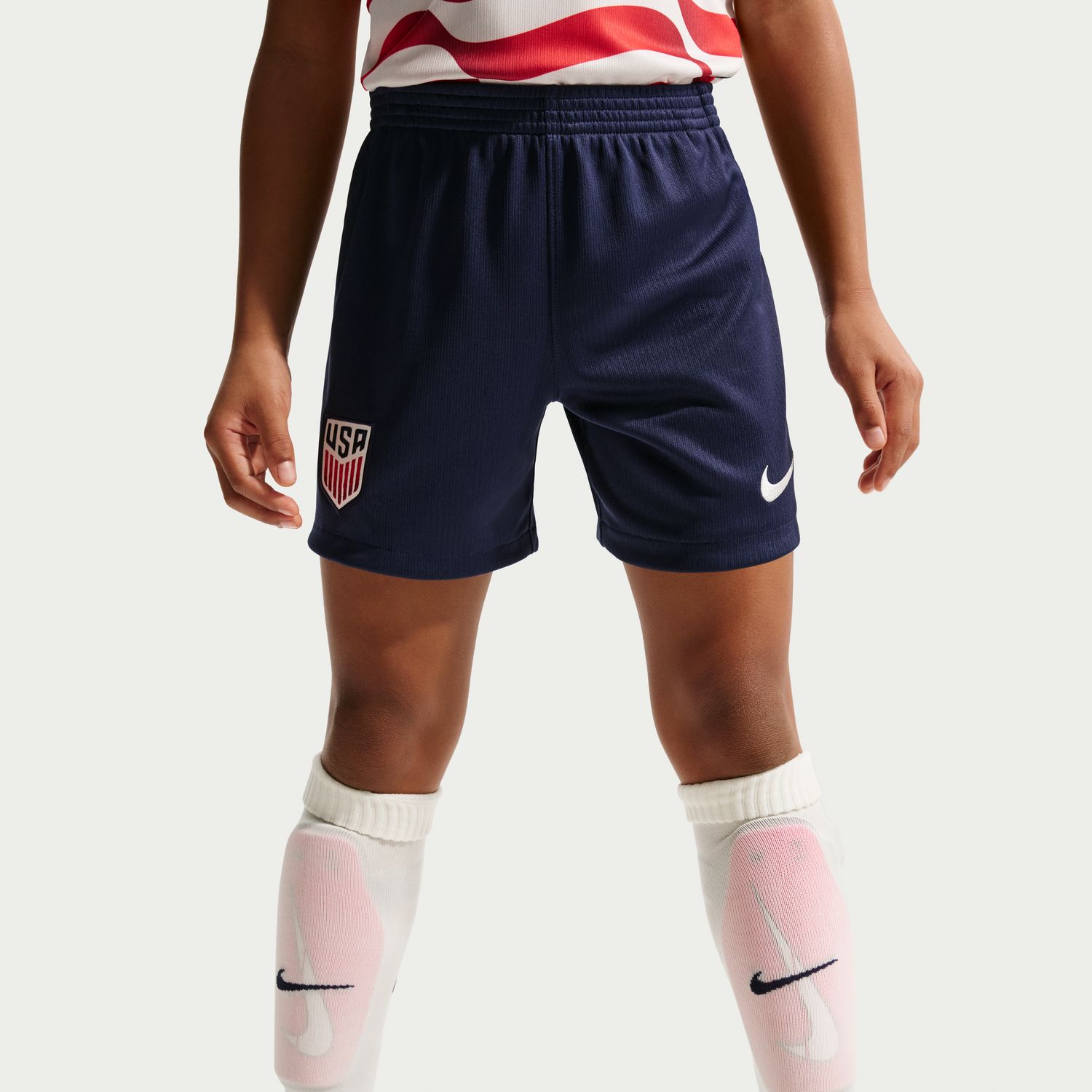 USMNT 2026 Stadium Home Little Kids' Nike Soccer Replica 3-Piece Kit