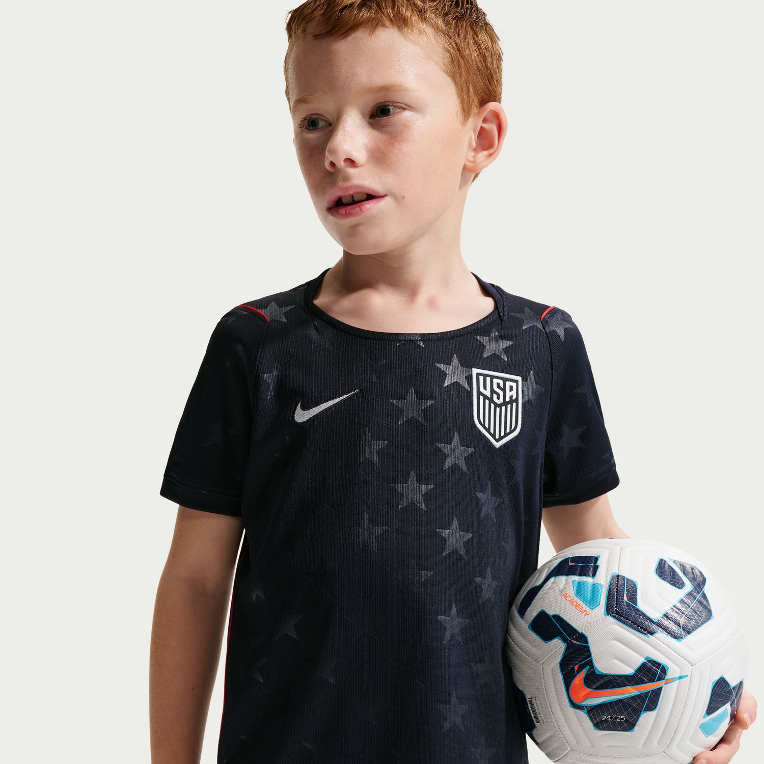 USMNT 2026 Stadium Away Little Kids' Nike Soccer Replica 3-Piece Kit