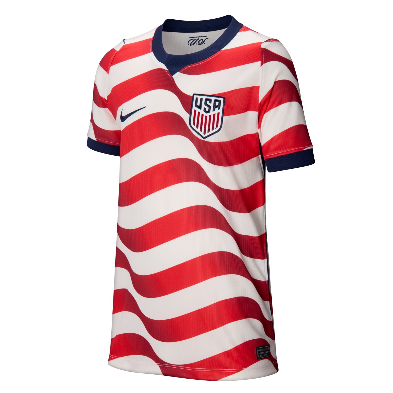 USMNT 2026 Stadium Home Big Kids' Nike Dri-FIT Soccer Replica Jersey