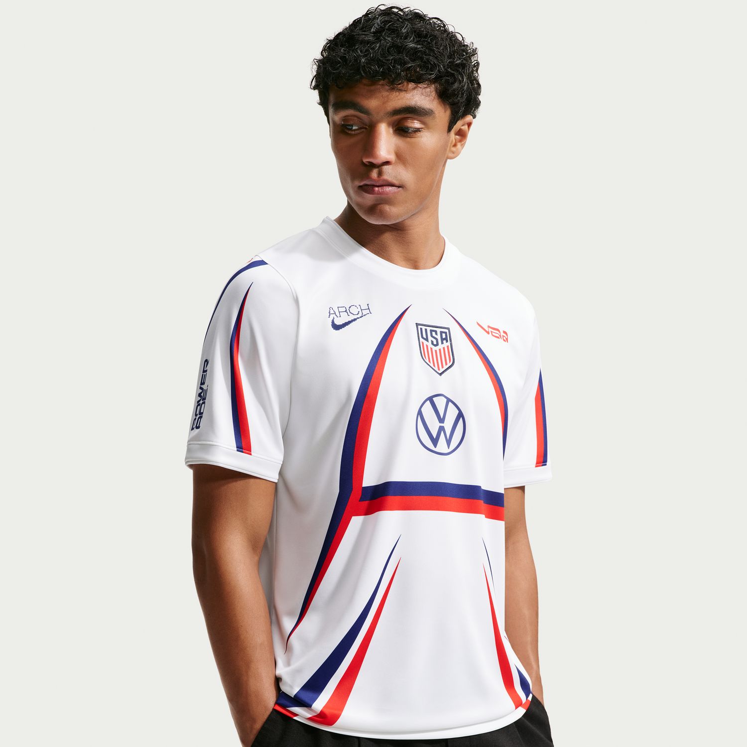 USA x V.A.A. Men's Academy Pro Short-Sleeve Soccer Top
