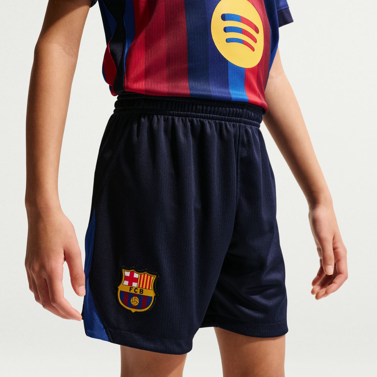 FC Barcelona 2026/27 Stadium Home Big Kids Replica Shorts