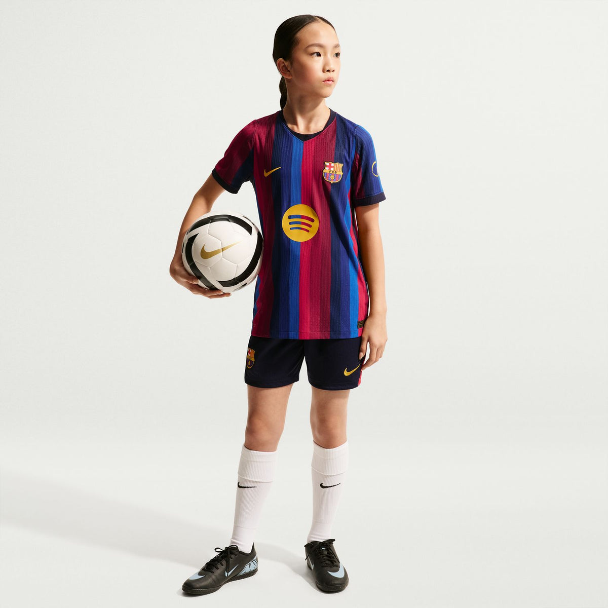 Barcelona 2026-27 Youth Match Home Jersey