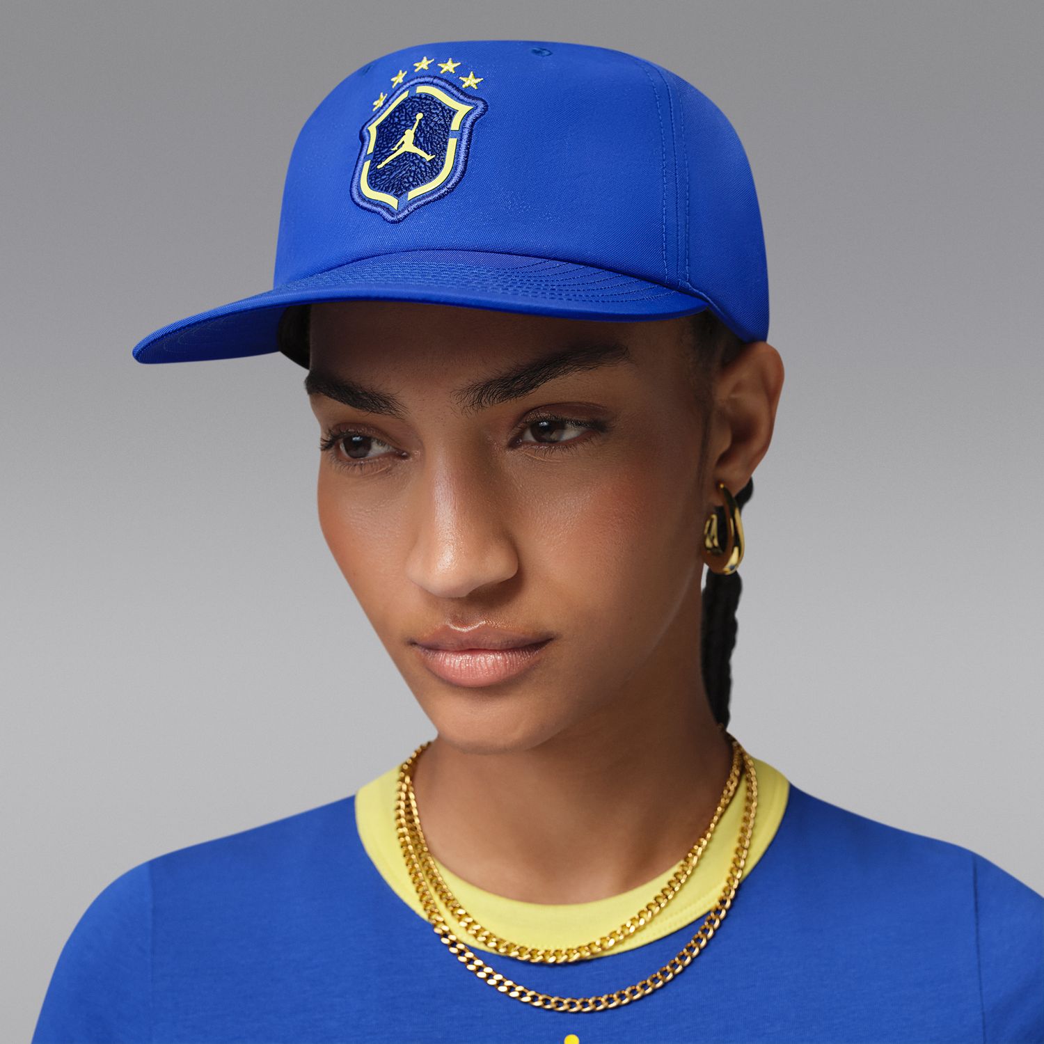 Brazil 2026 Jordan Pro Flat Bill Hat