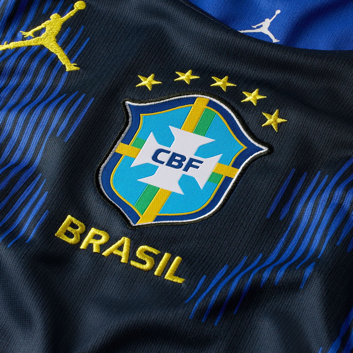 Brazil 2026 Stadium Away Men's Jordan Dri-FIT Soccer Replica Jersey
