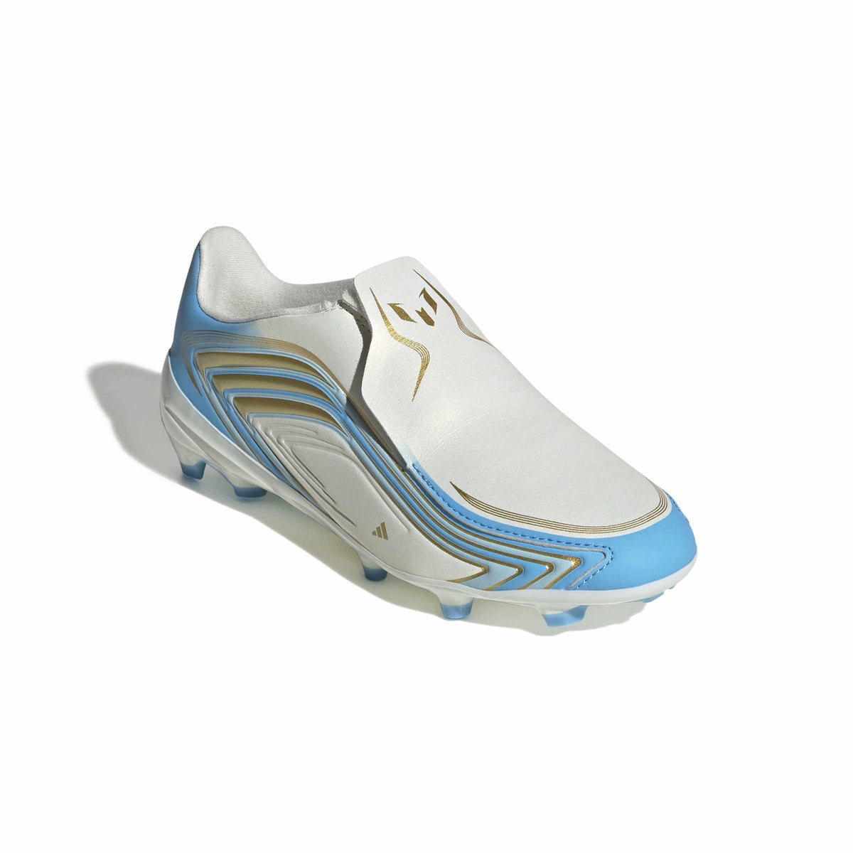 F50 Messi League Laceless Firm Ground Football Boots Kids