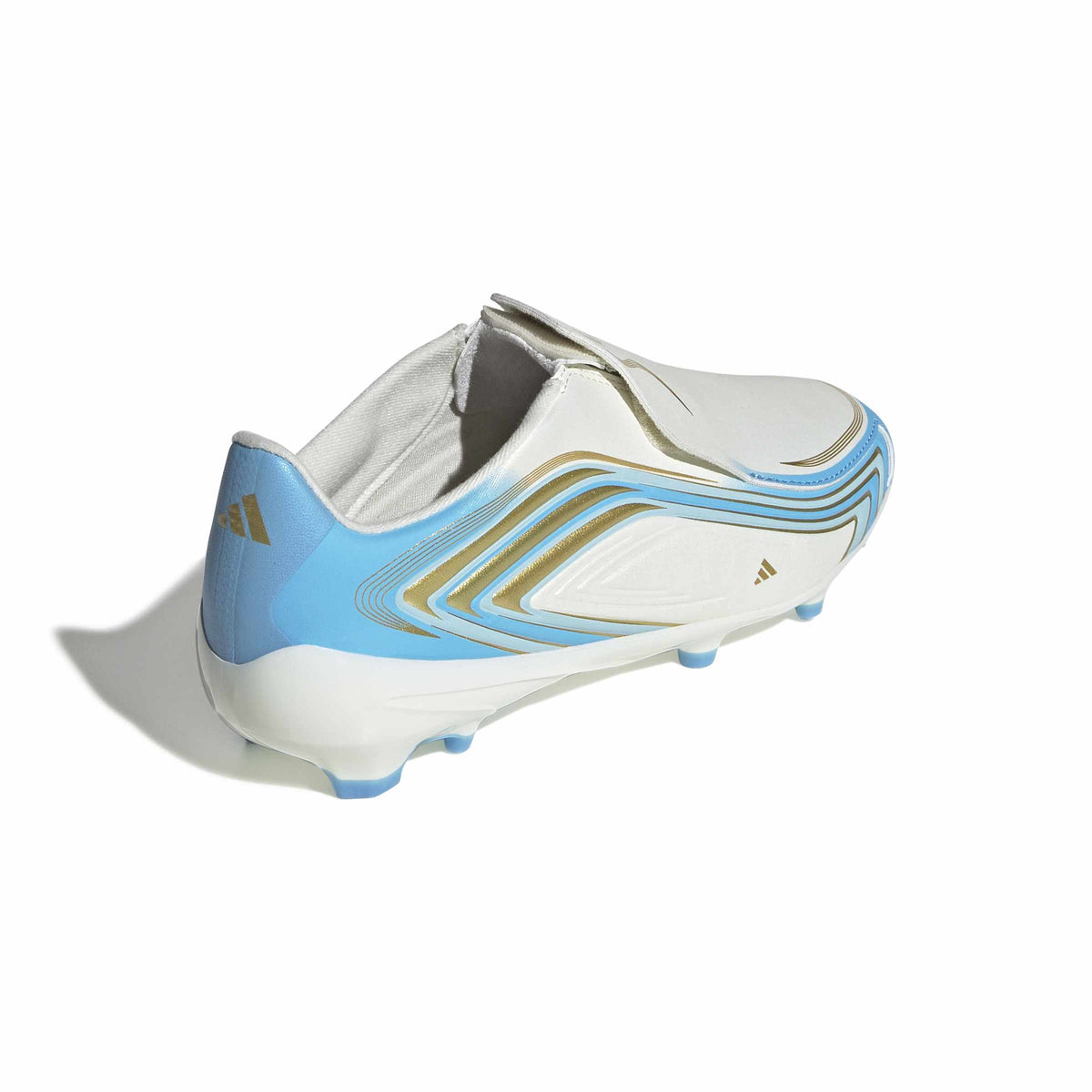 F50 Messi League Laceless Firm Ground Football Boots Kids
