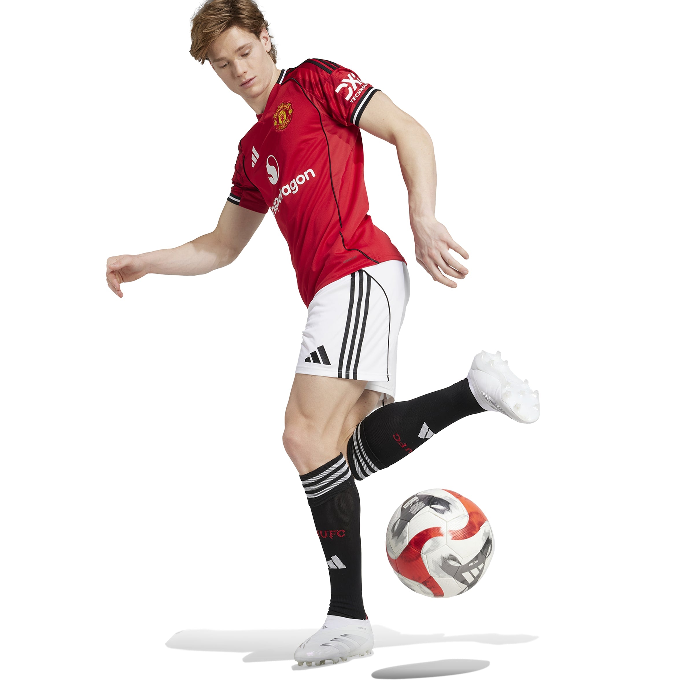 Manchester United 2025-26 Home Shorts