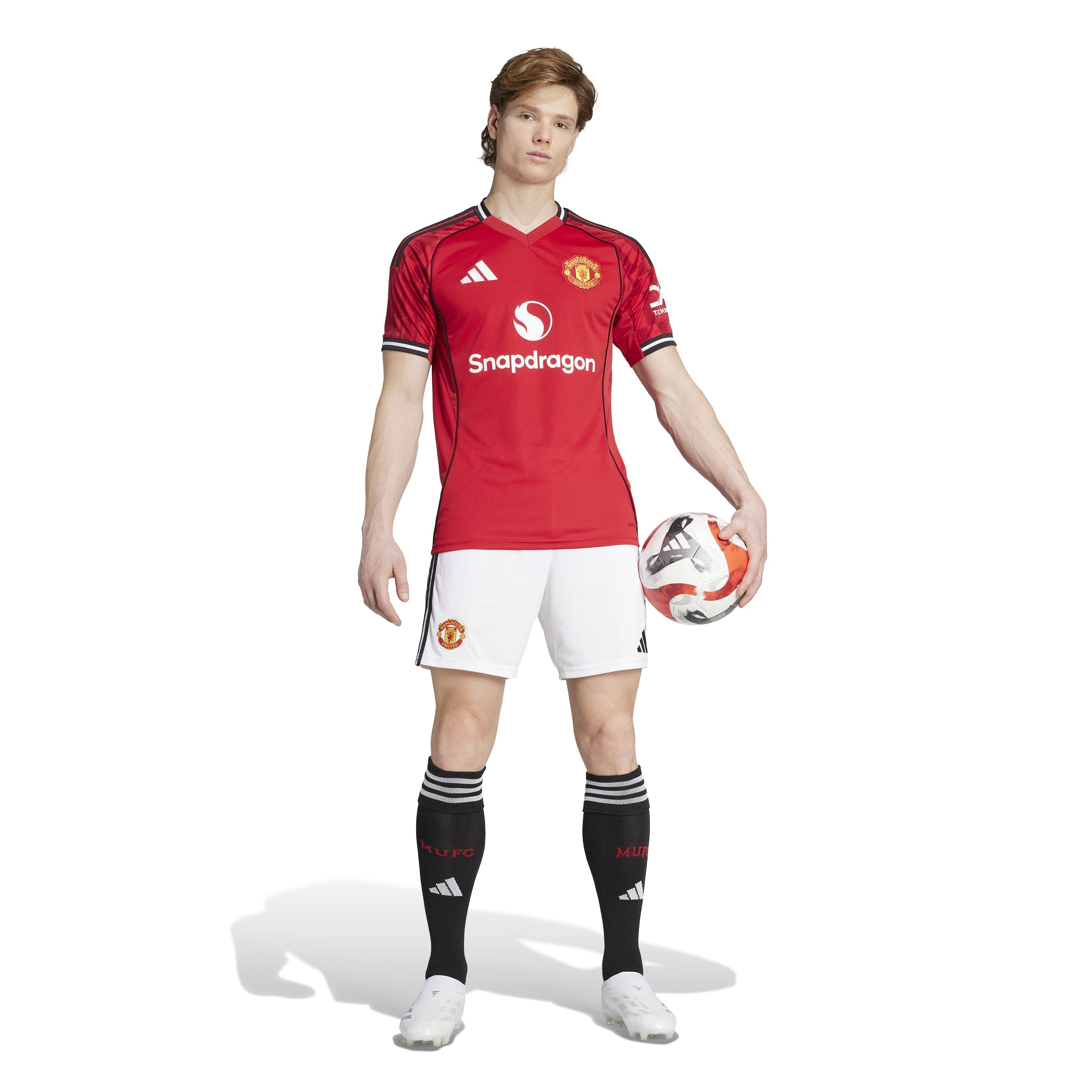 Manchester United 2025-26 Home Shorts