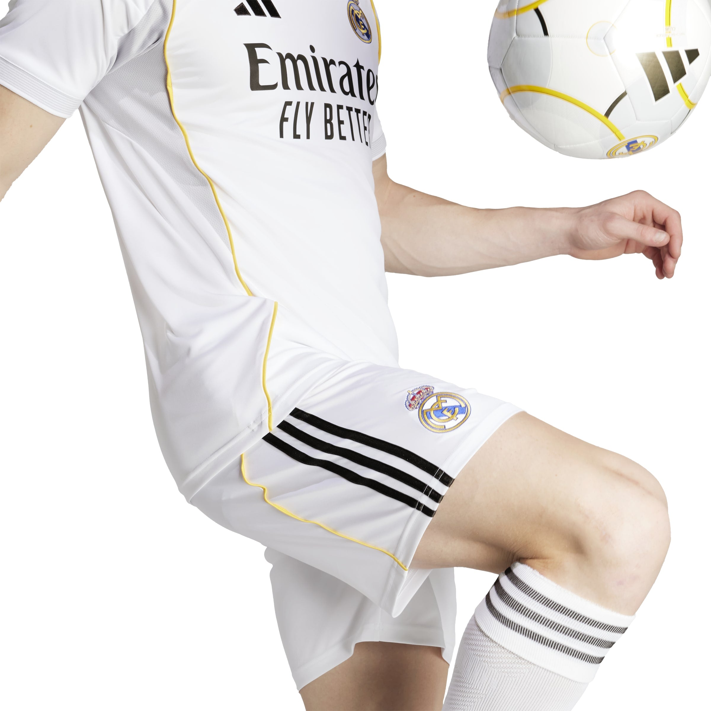 Real Madrid 2025-26 Home Shorts