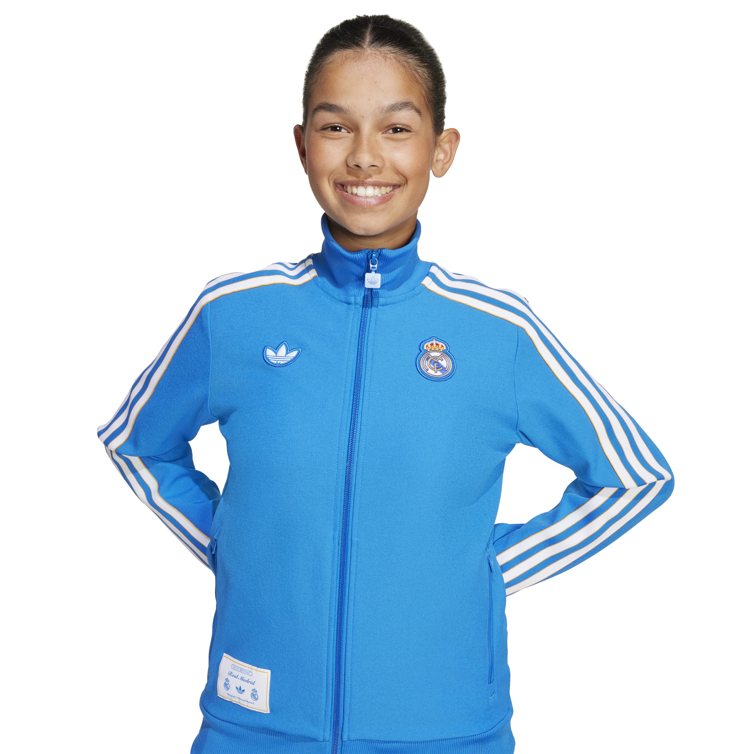 Real Madrid 2025-26 Youth Terrace Icons Track Top