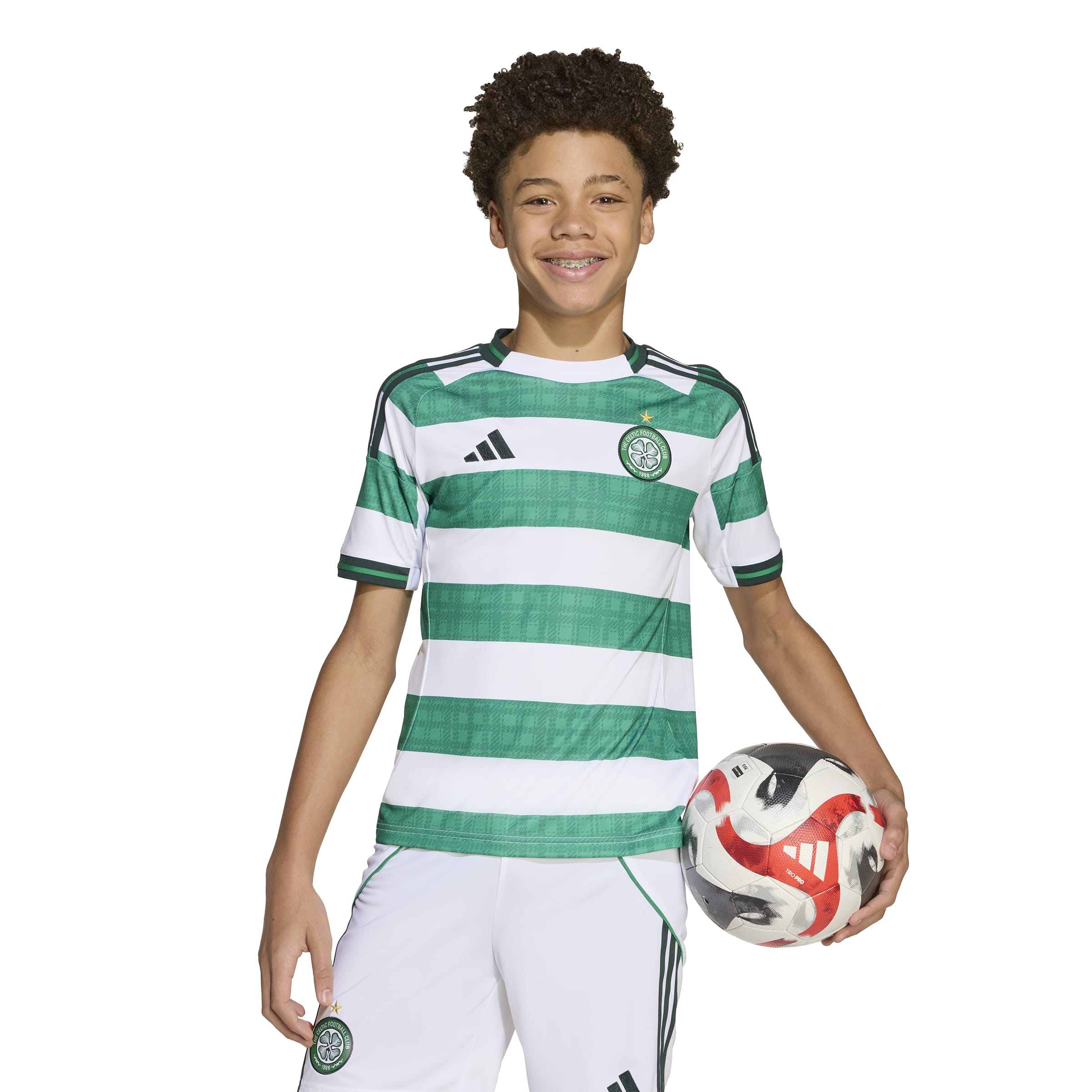 Celtic 2025-26 Youth Home Jersey