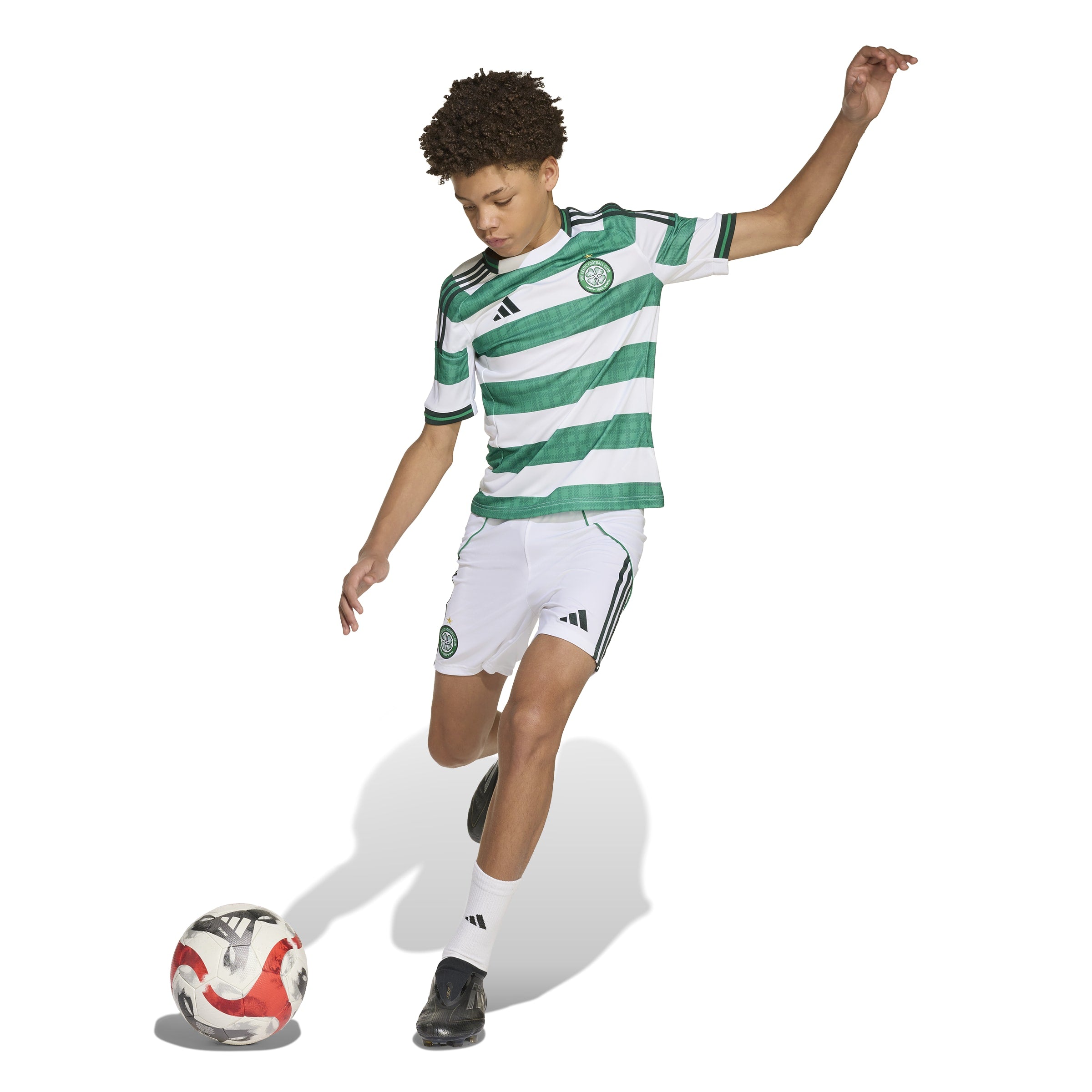 Celtic 2025-26 Youth Home Jersey
