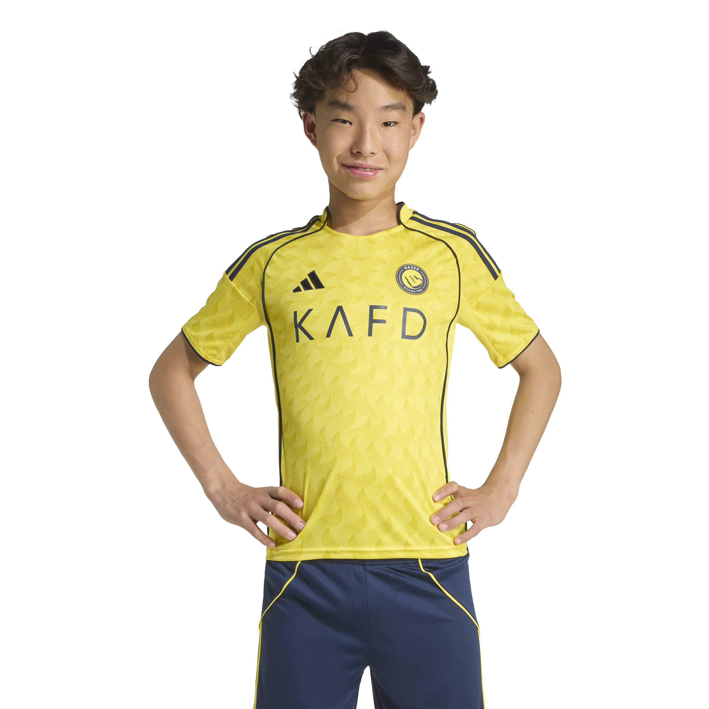 Al Nassr 2025-26 Youth Ronaldo Home Jersey