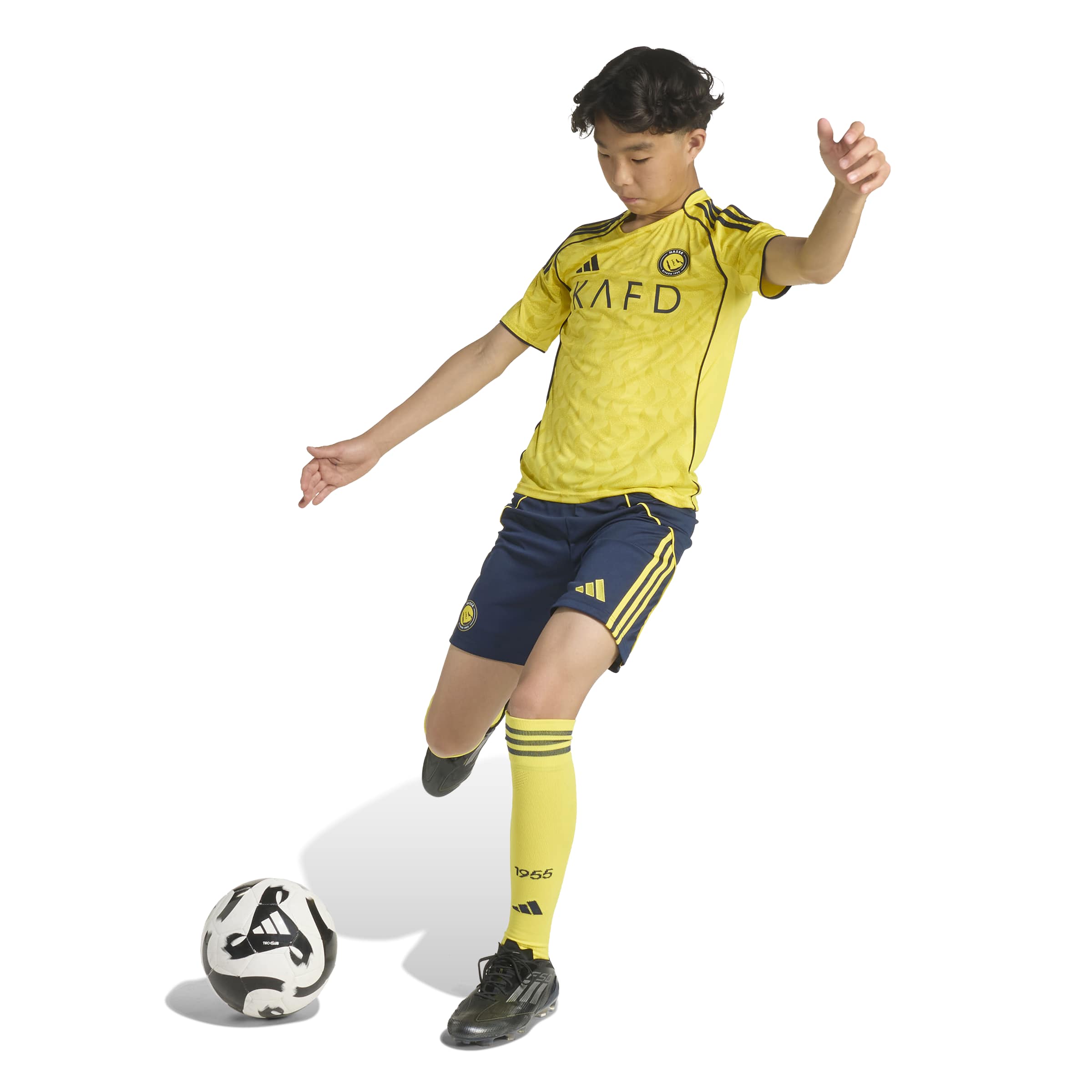 Al Nassr 2025-26 Youth Ronaldo Home Jersey