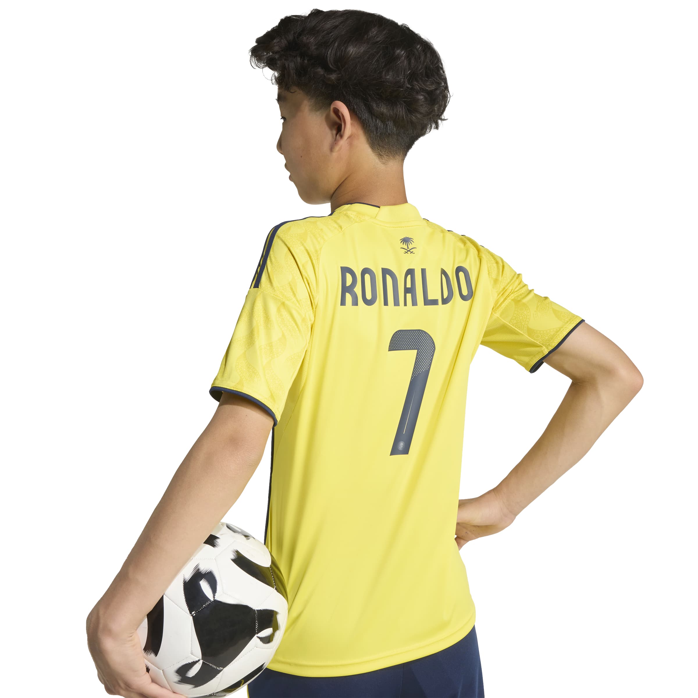 Al Nassr 2025-26 Youth Ronaldo Home Jersey