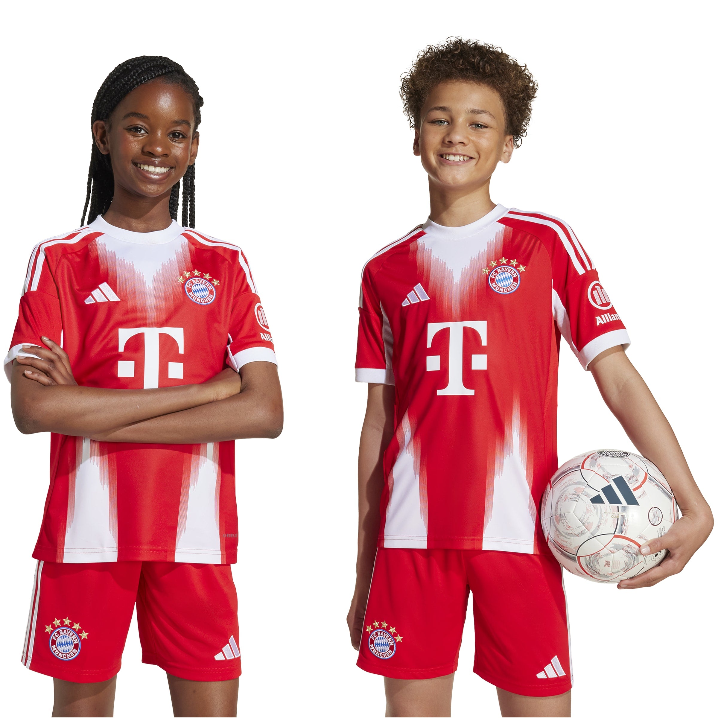 Bayern Munich 2025-26 Youth Home Jersey