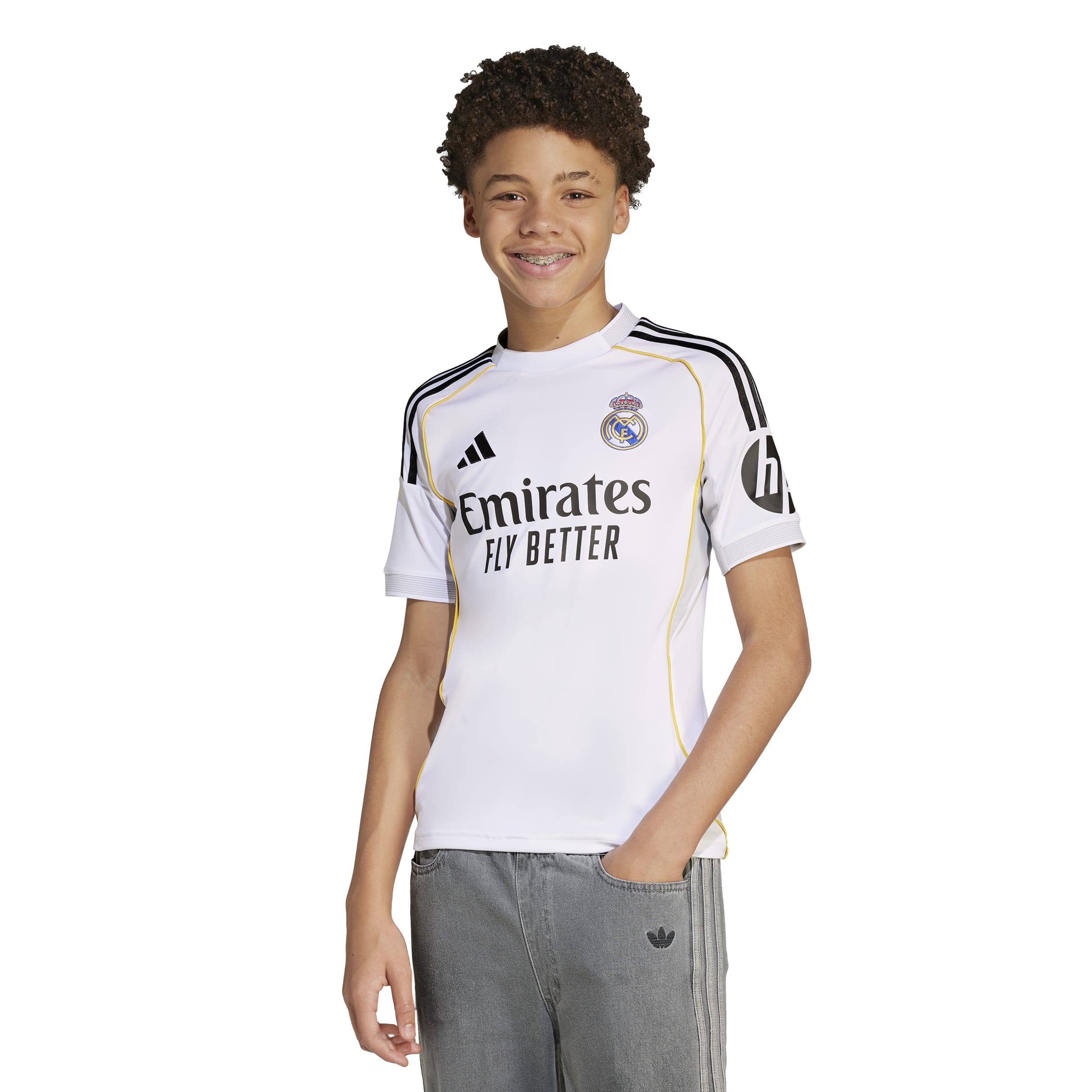 Real Madrid 2025-26 Youth Home Jersey