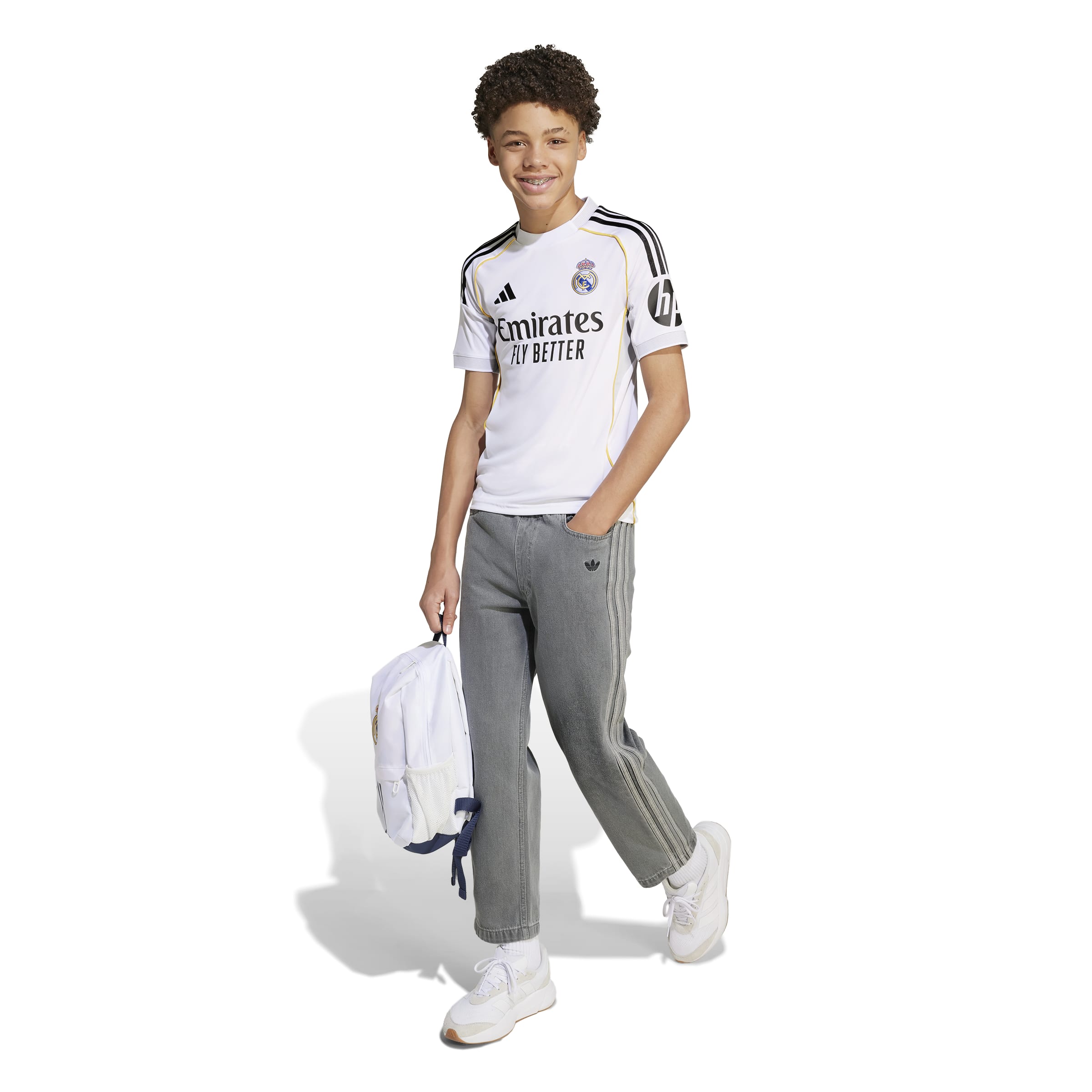 Real Madrid 2025-26 Youth Home Jersey