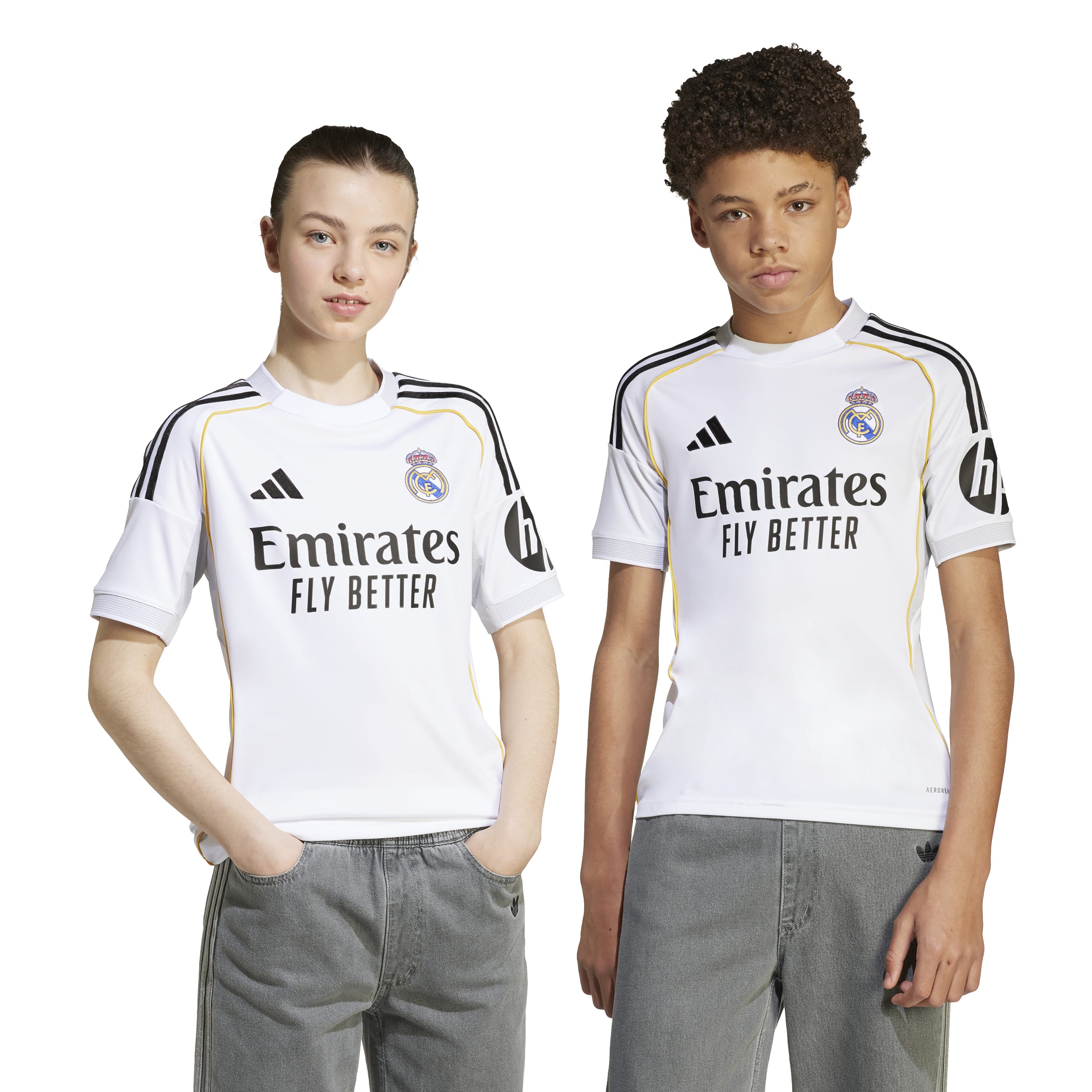 Real Madrid 2025-26 Youth Home Jersey