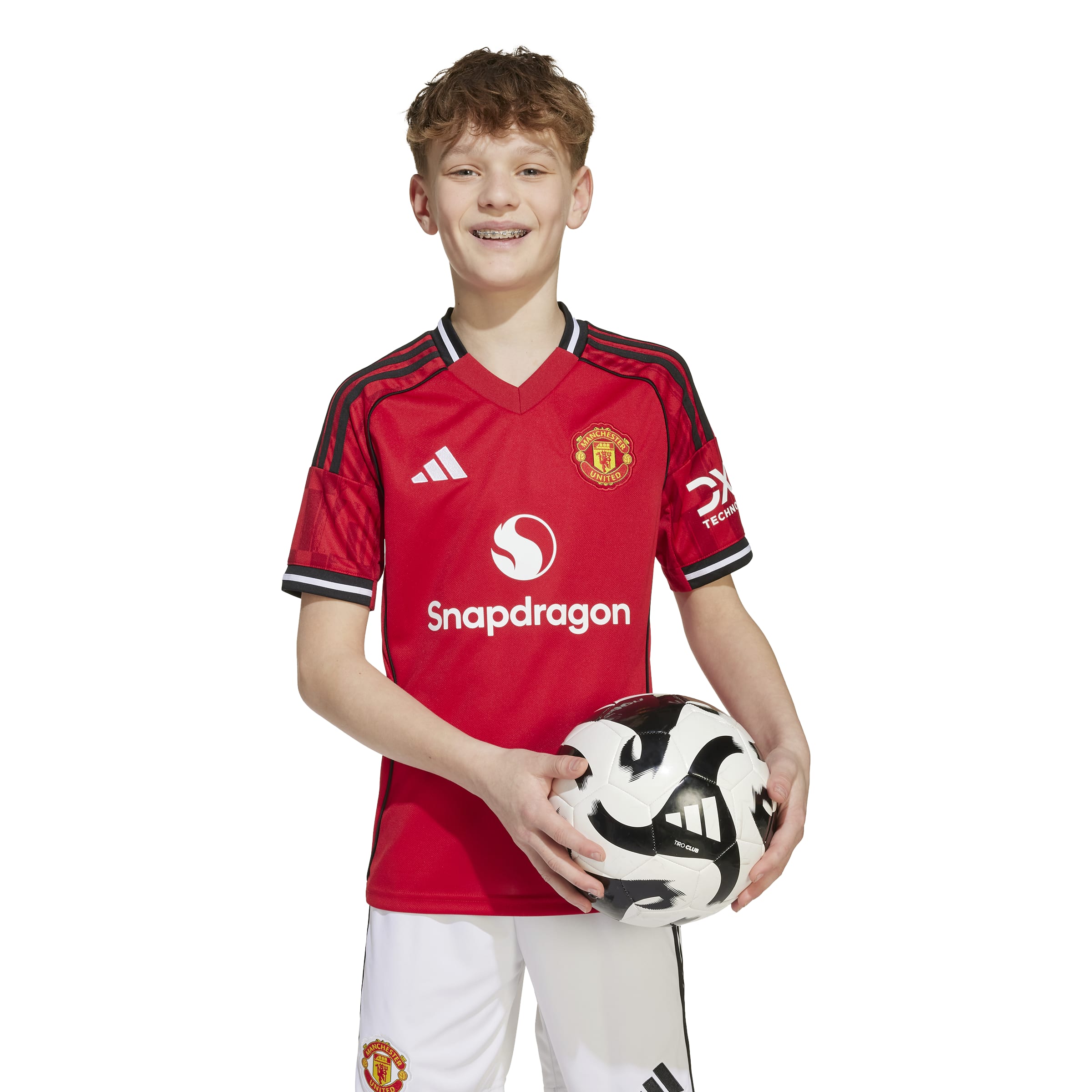 Manchester United 2025-26 Youth Home Jersey