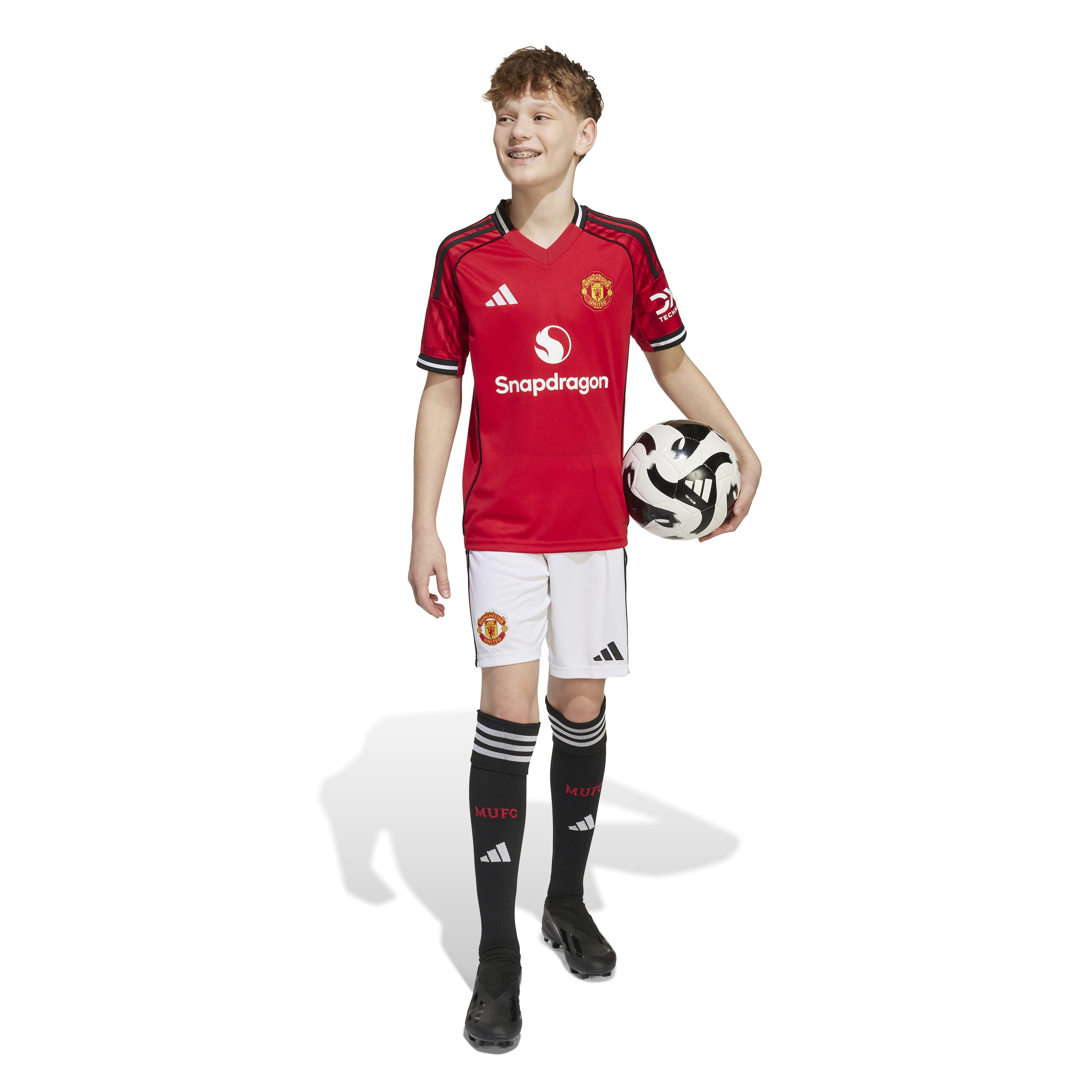 Manchester United 2025-26 Youth Home Jersey
