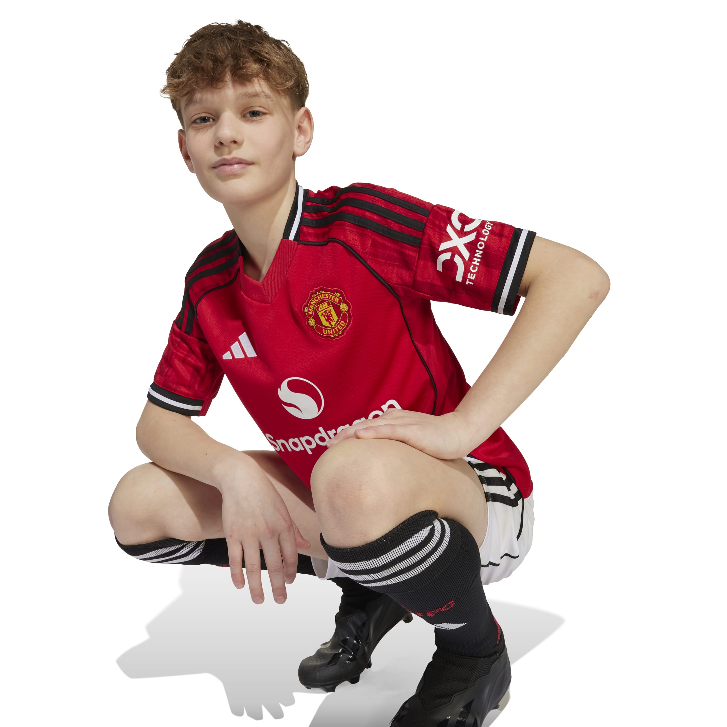 Manchester United 2025-26 Youth Home Jersey