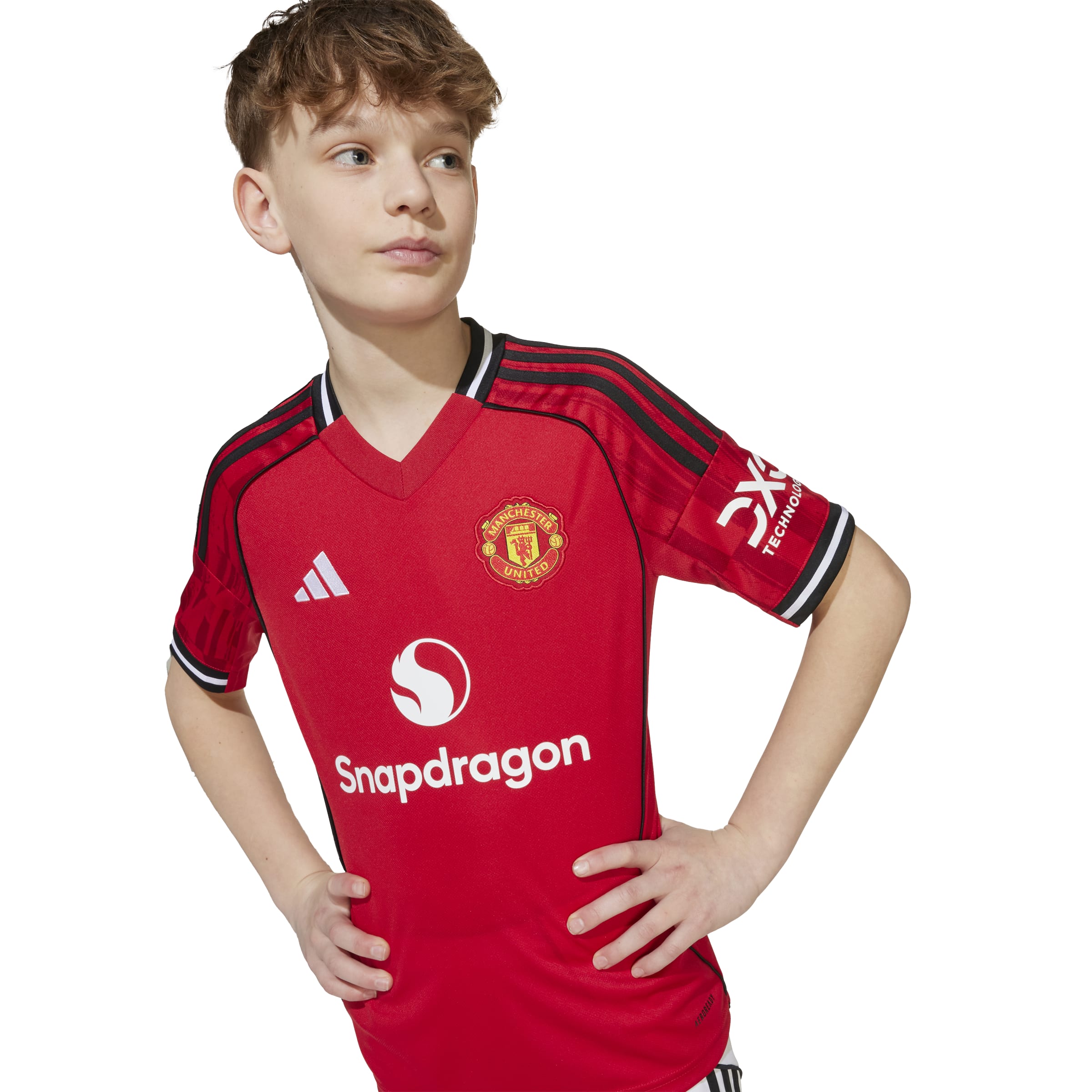 Manchester United 2025-26 Youth Home Jersey