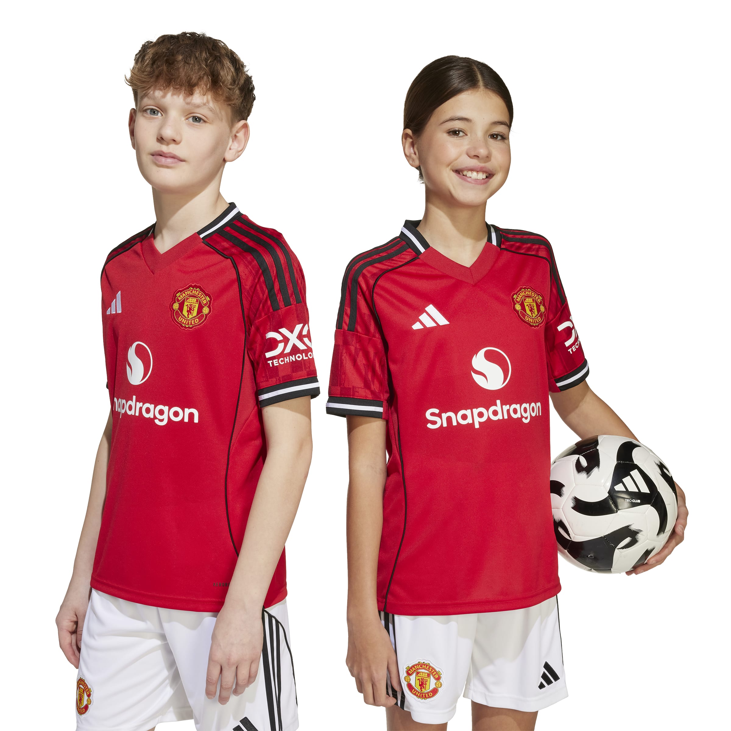 Manchester United 2025-26 Youth Home Jersey