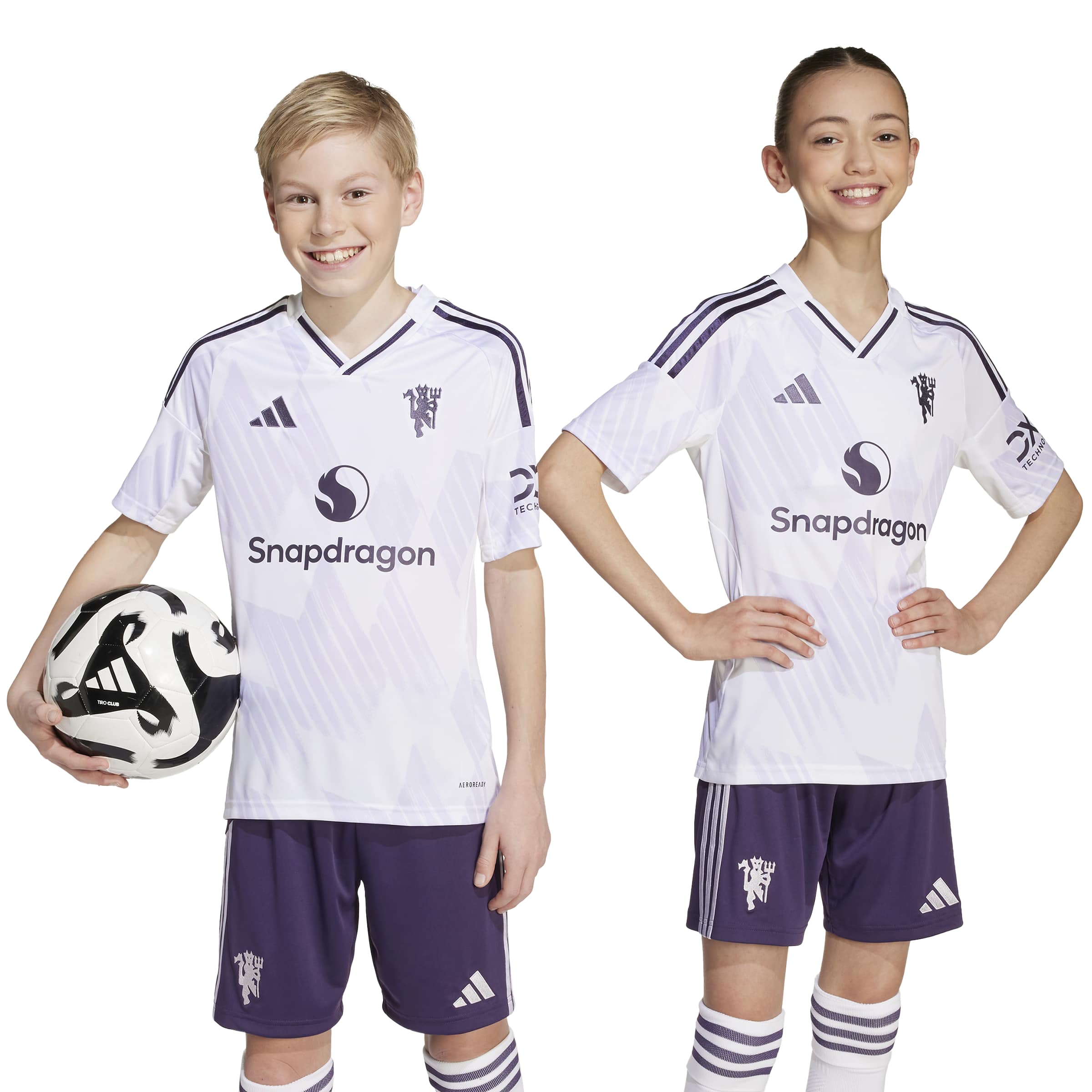 Manchester United 2025-26 Youth Away Jersey