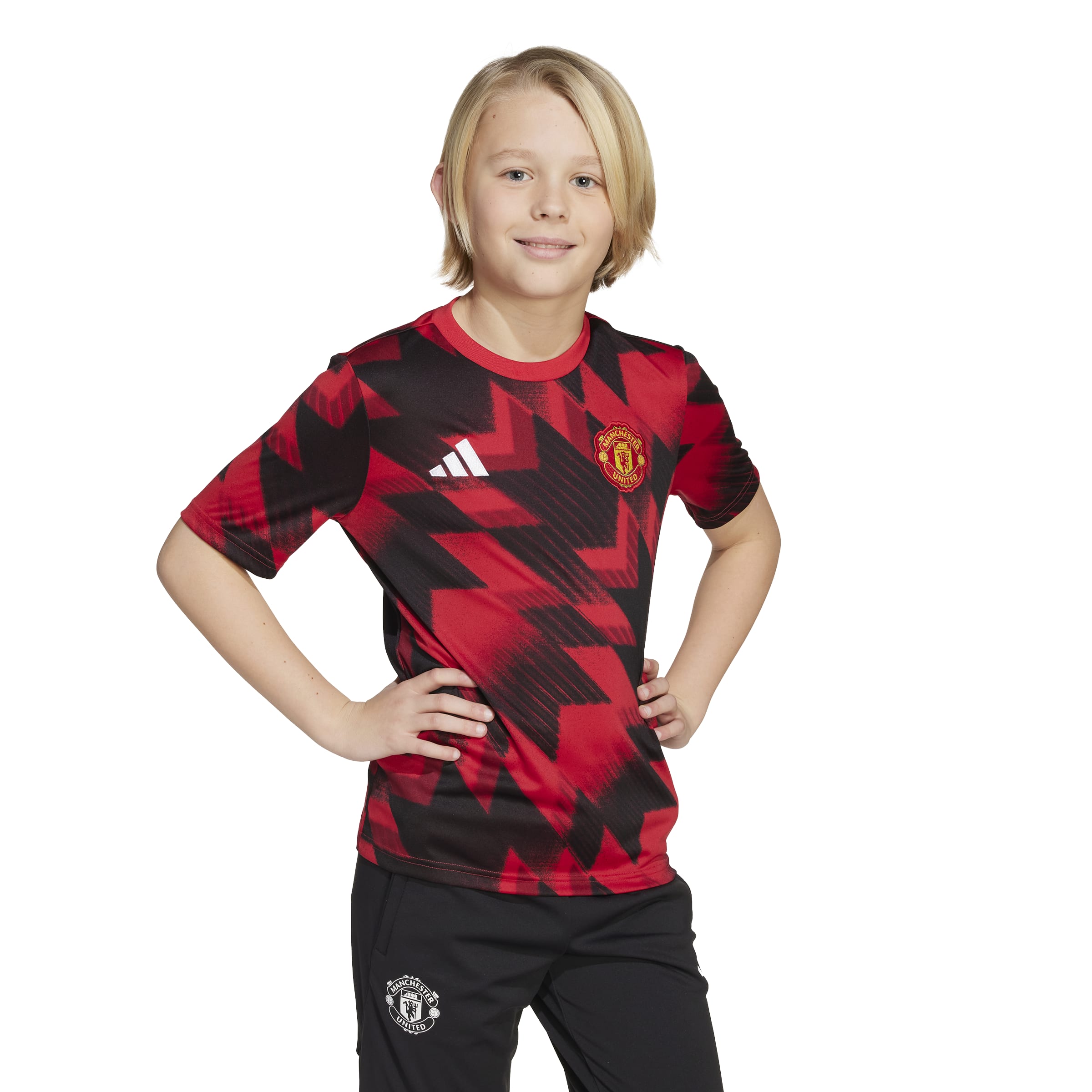 Manchester United 2025-26 Youth Prematch Jersey