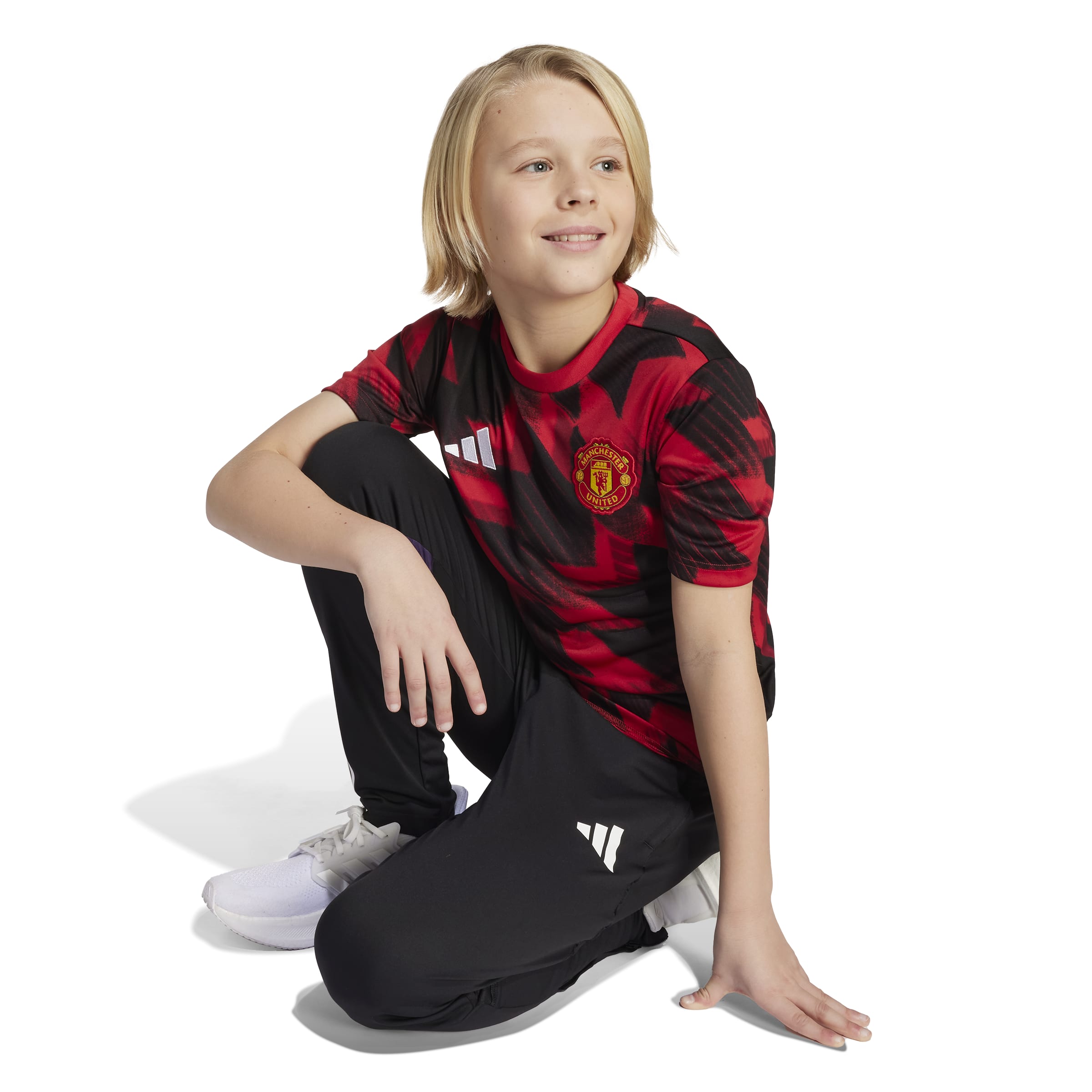 Manchester United 2025-26 Youth Prematch Jersey