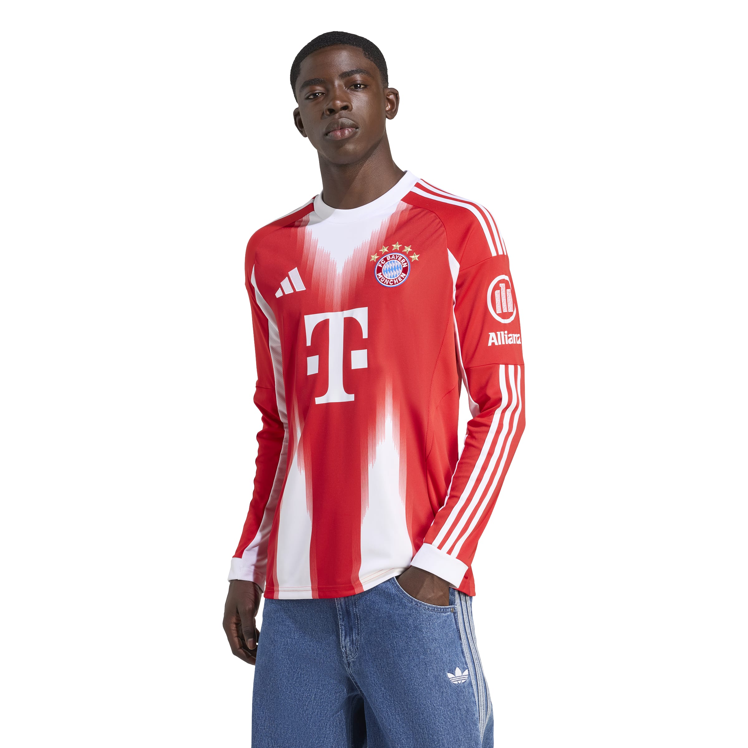 Bayern Munich 2025-26 LS Home Jersey