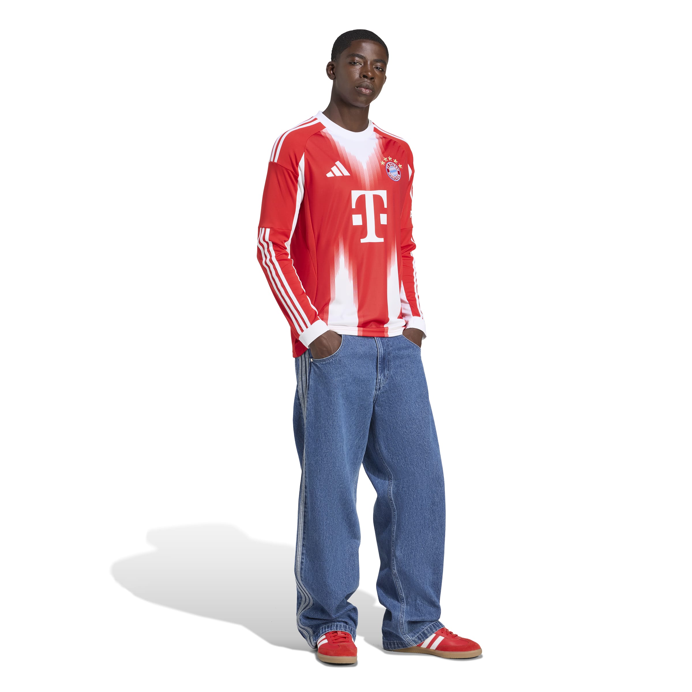 Bayern Munich 2025-26 LS Home Jersey