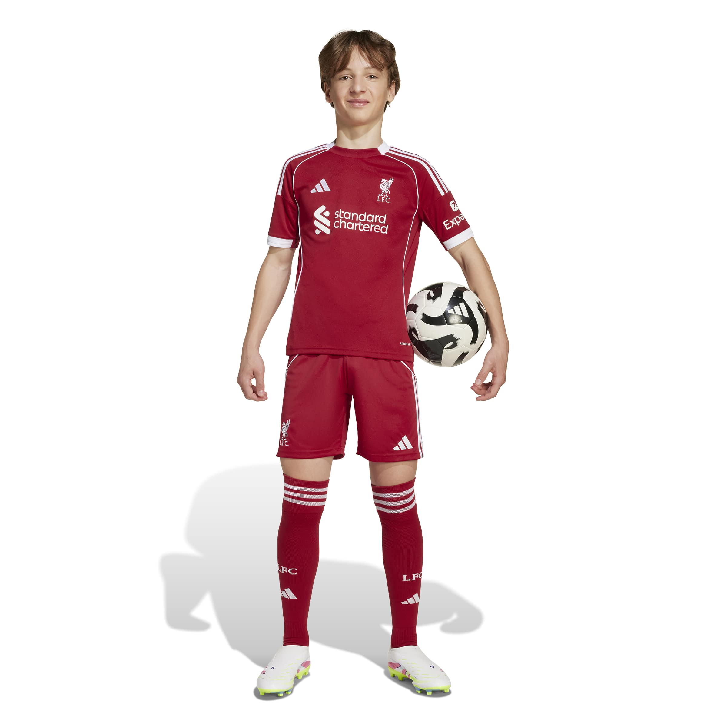 Liverpool 2025-26 Youth Home Jersey